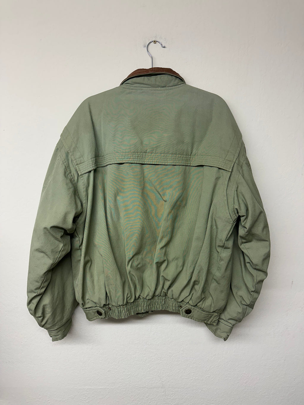 Mirage Field Jacket with Leather Collar