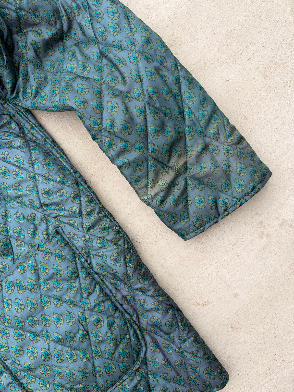 90s Reversible Silk Quilted Jacket