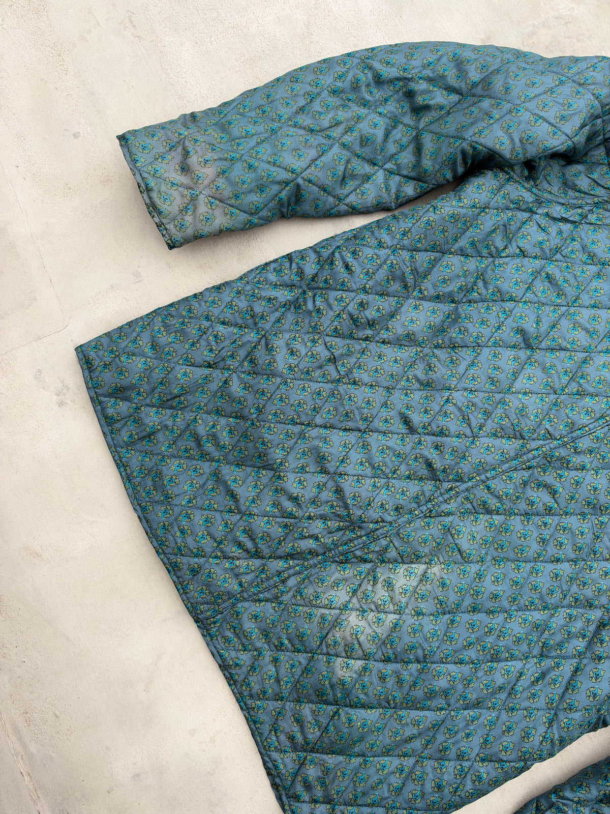 90s Reversible Silk Quilted Jacket