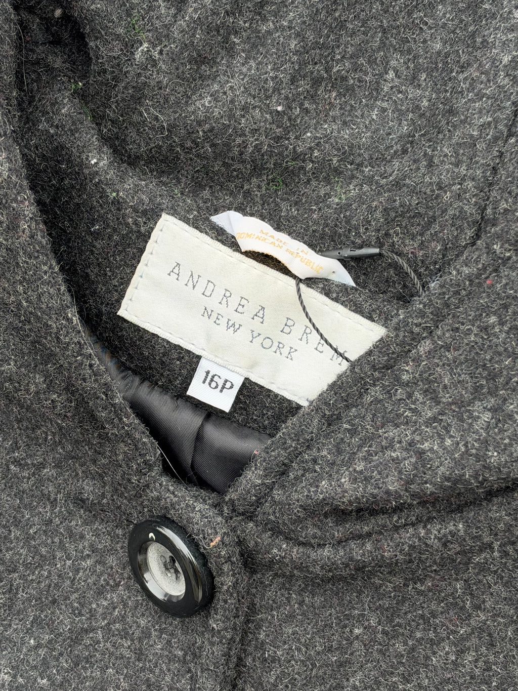 Andrea Brem New York Hooded Wool Coat