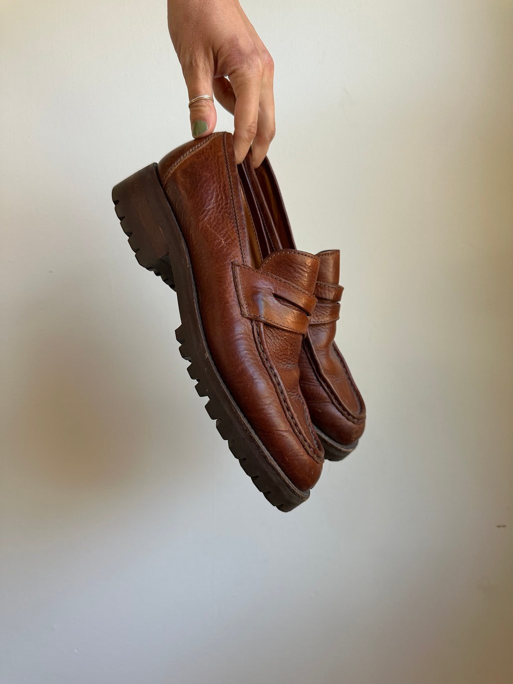 Cole Haan Lug Sole Penny Loafers