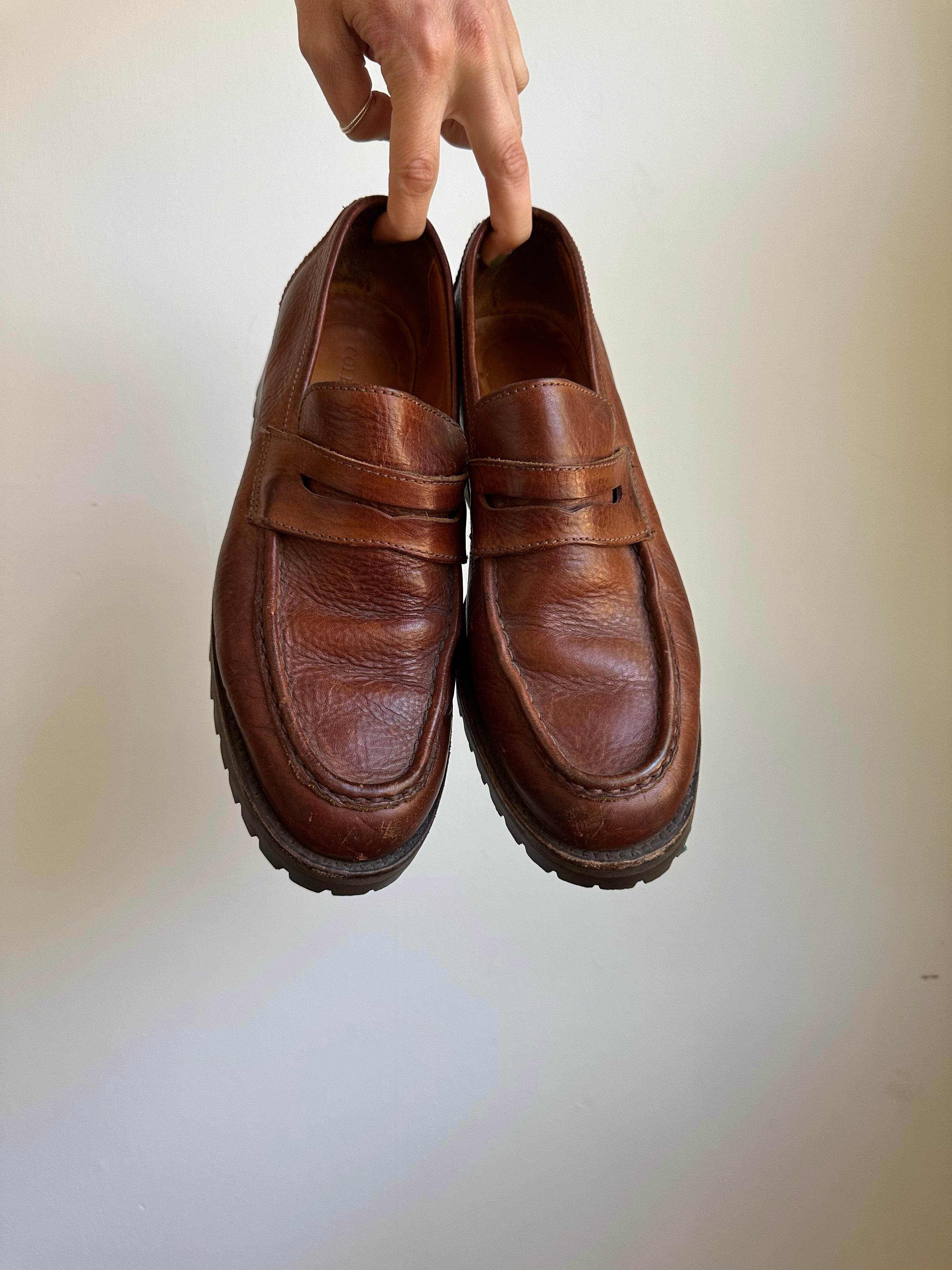 Cole Haan Lug Sole Penny Loafers
