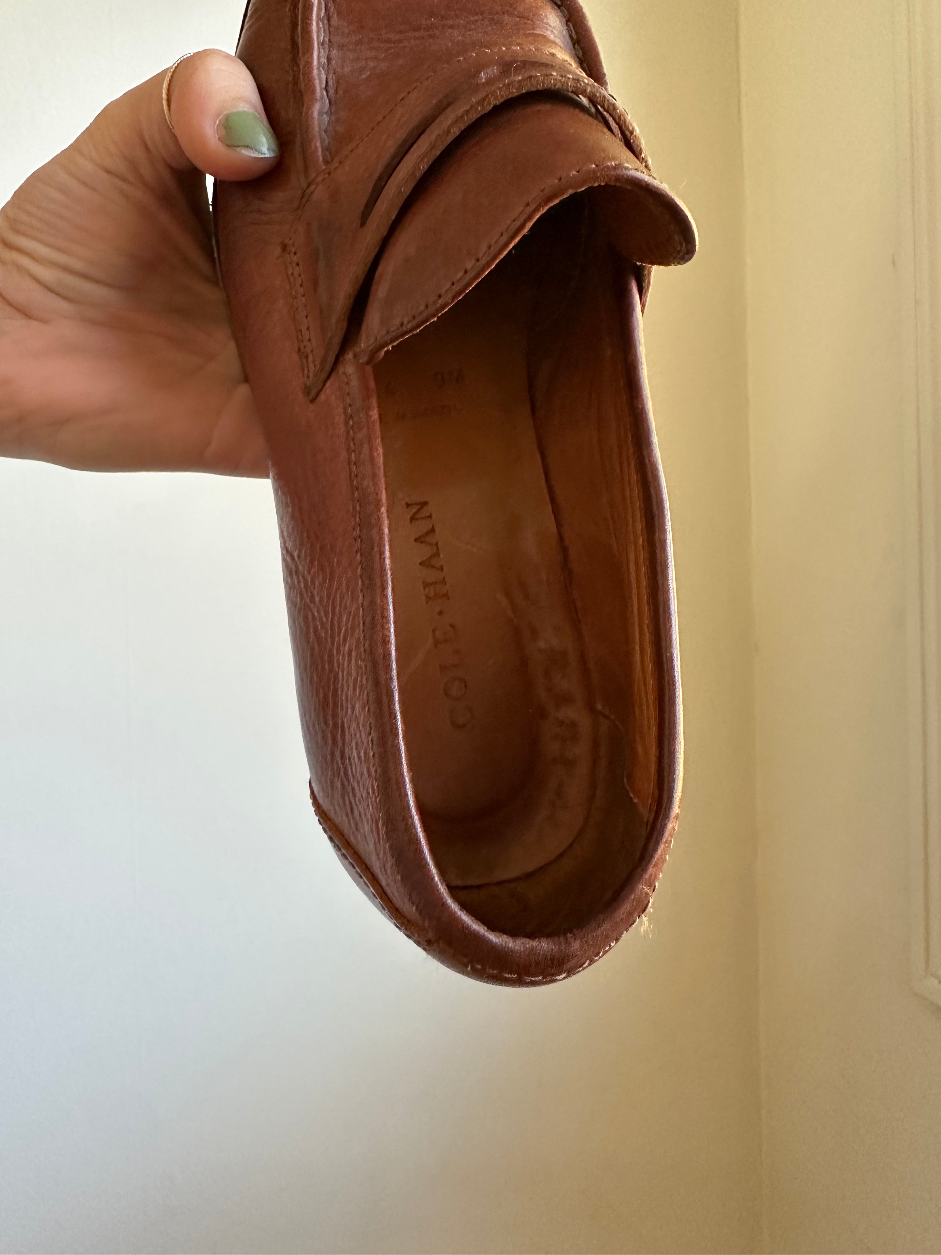 Cole Haan Lug Sole Penny Loafers