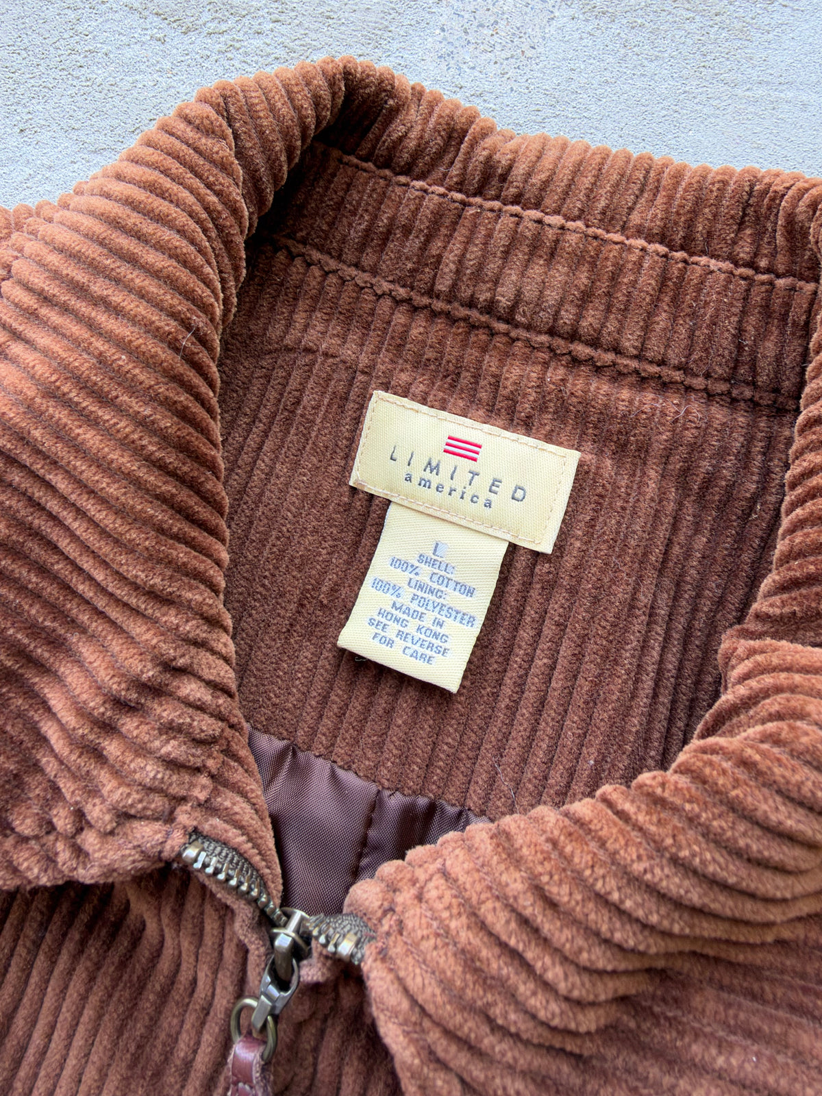 90s Limited Corduroy Crop Jacket
