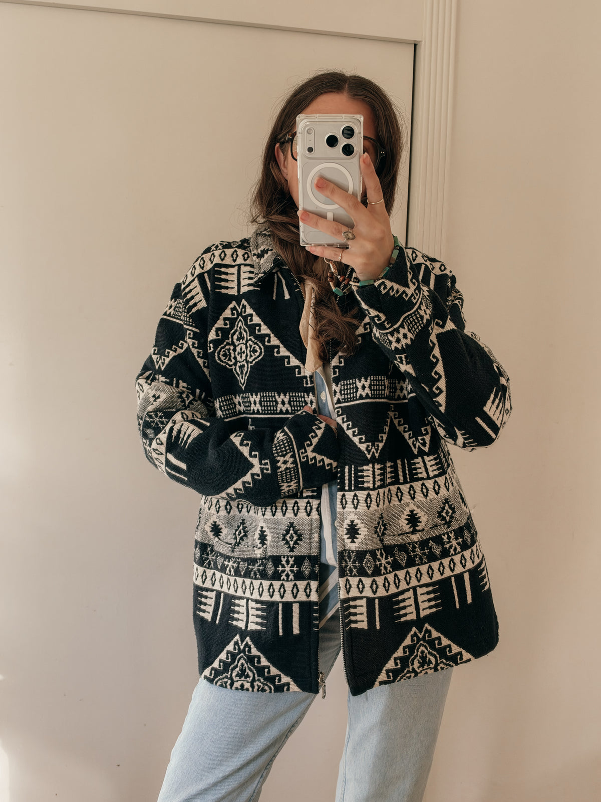 90s Western Tapestry Jacket