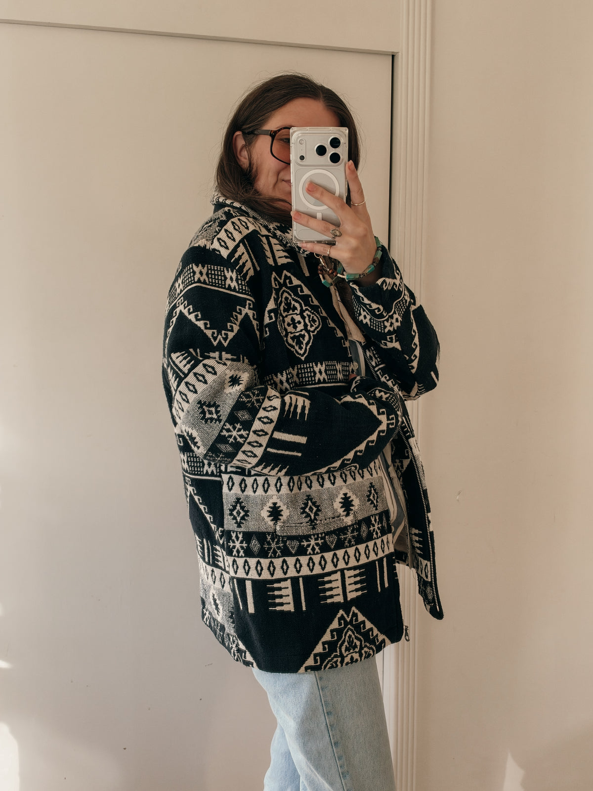 90s Western Tapestry Jacket