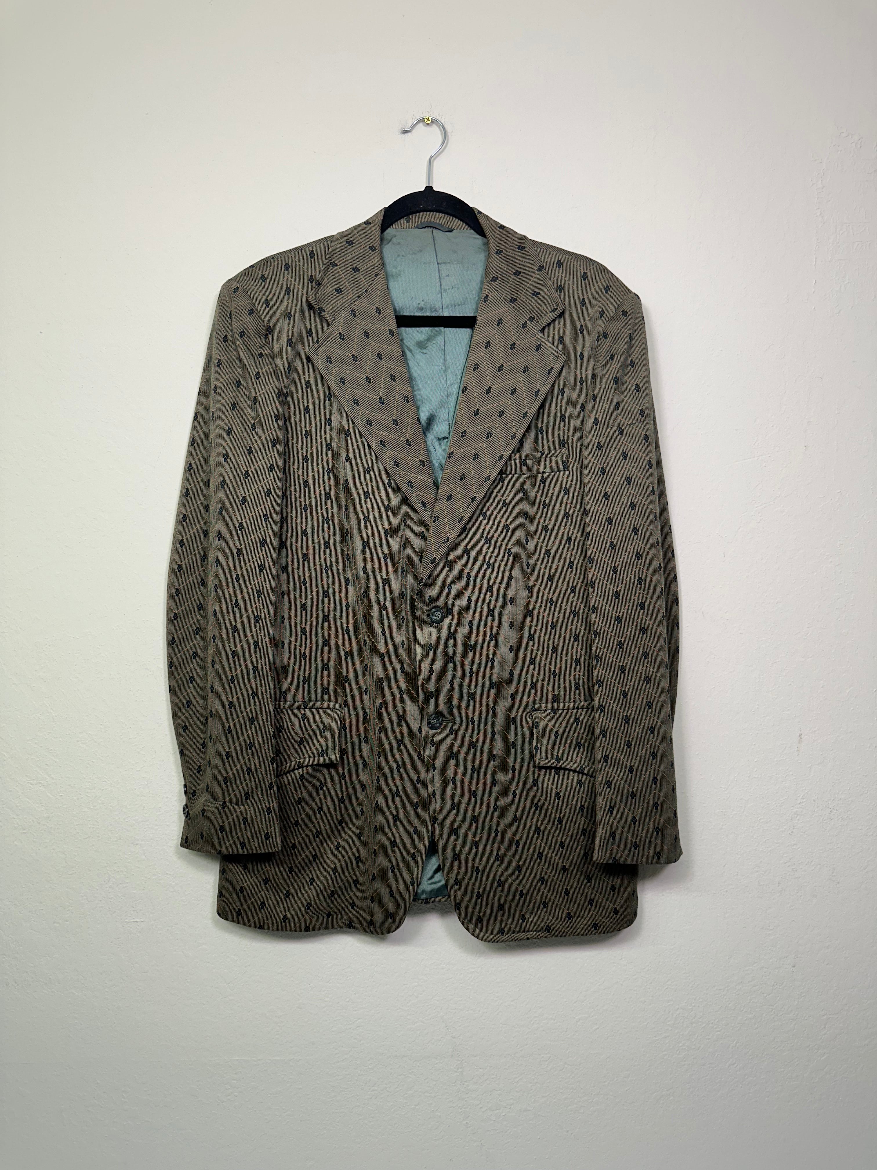 1970s Union Made Olive Blazer