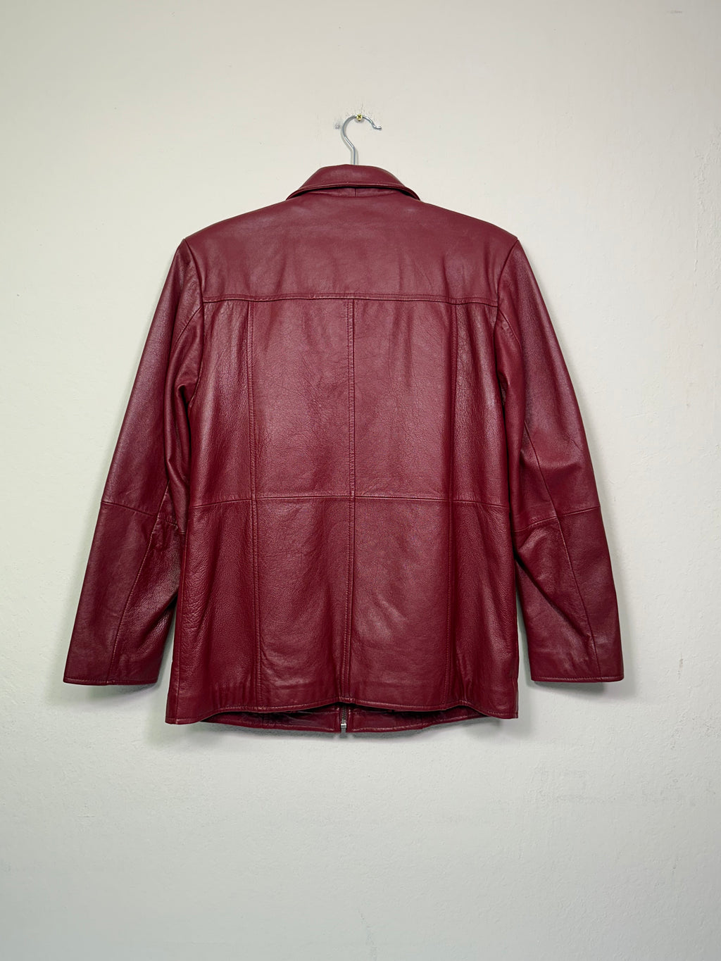 Pelle Studio Oxblood Leather Jacket (Wilson’s Leather)