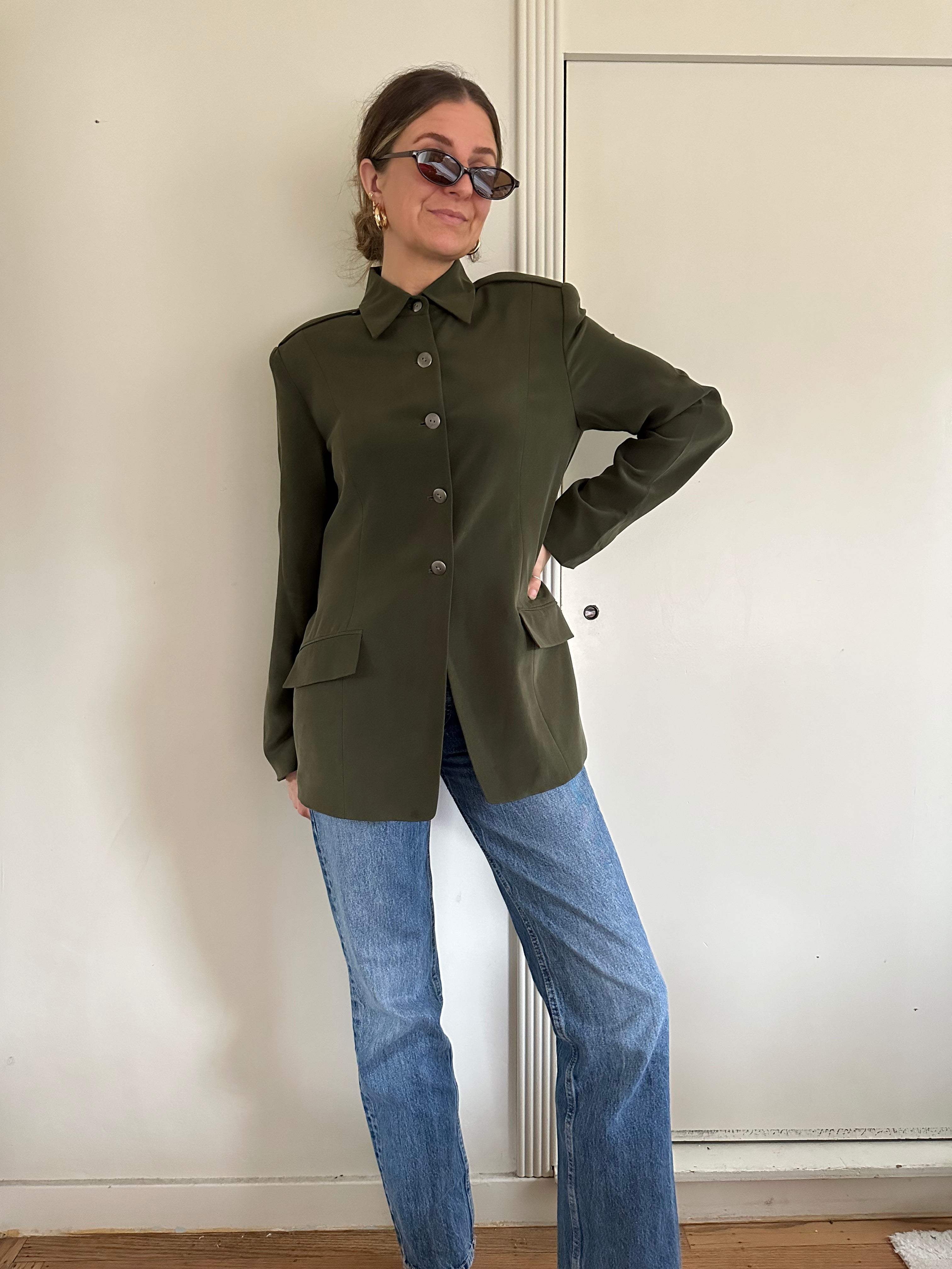 Rena Rowan Silk Jacket