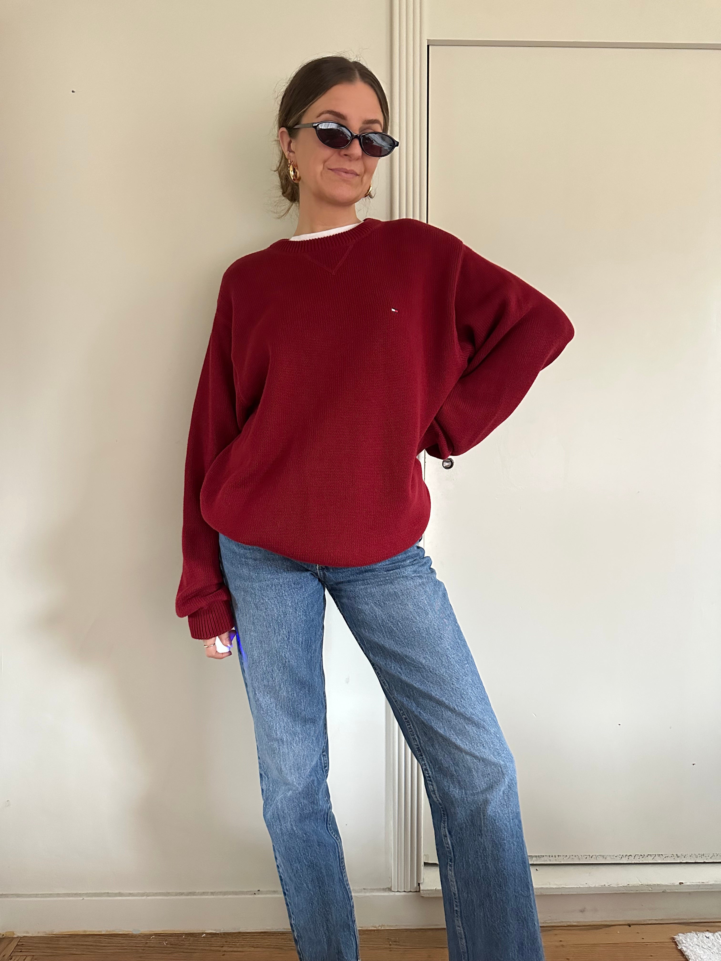 Vintage Tommy Hilfiger Cotton Sweater