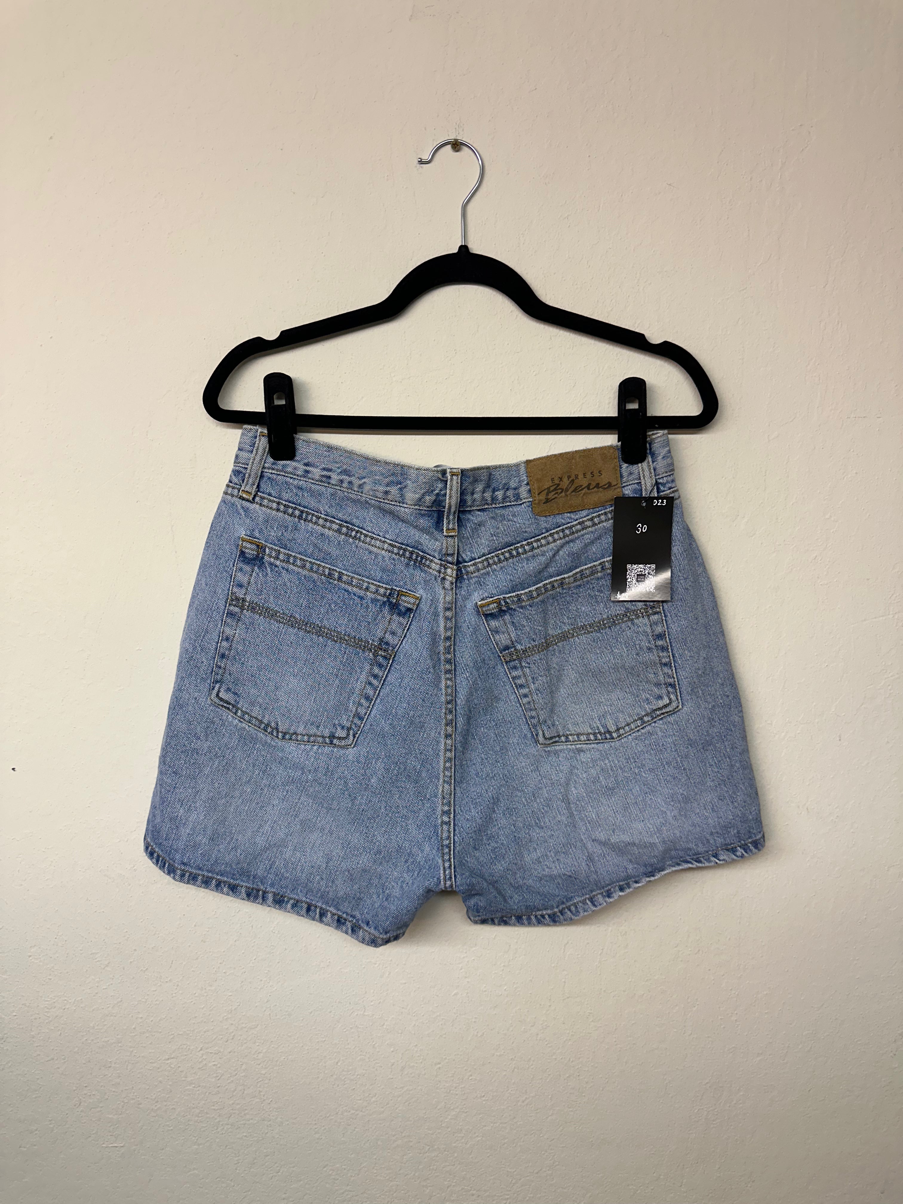90s Express Bleus High Rise Shorts