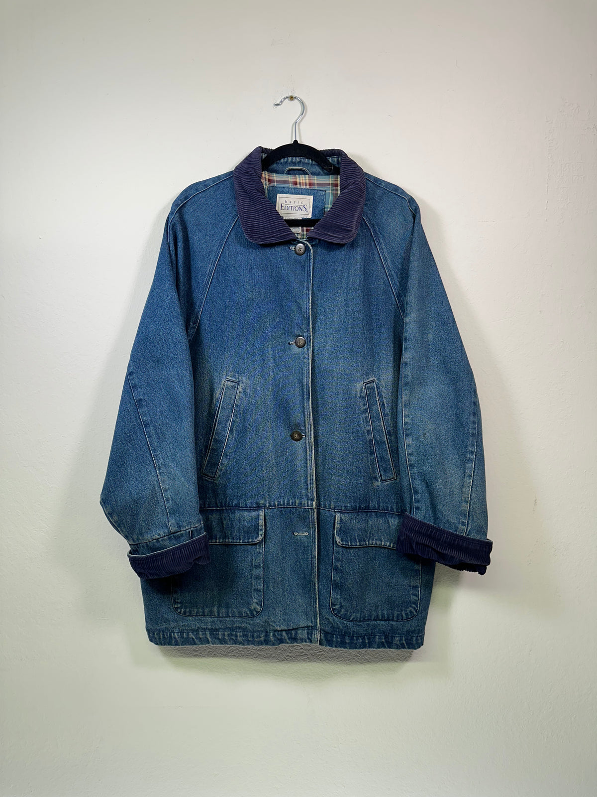 90s Basic Editions Denim Workwear Chore Jacket