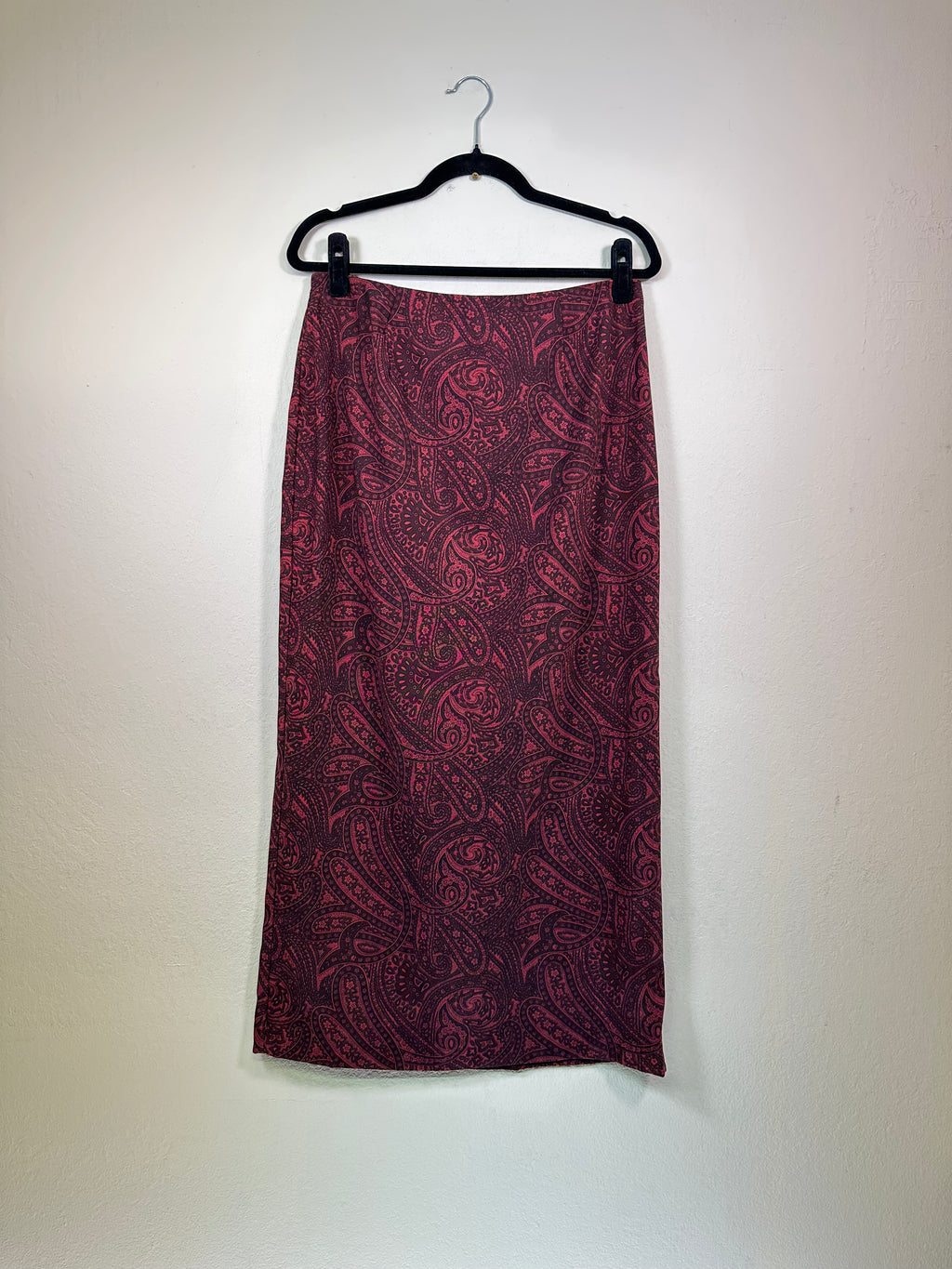 Geoffrey Beene Paisley Maxi Skirt