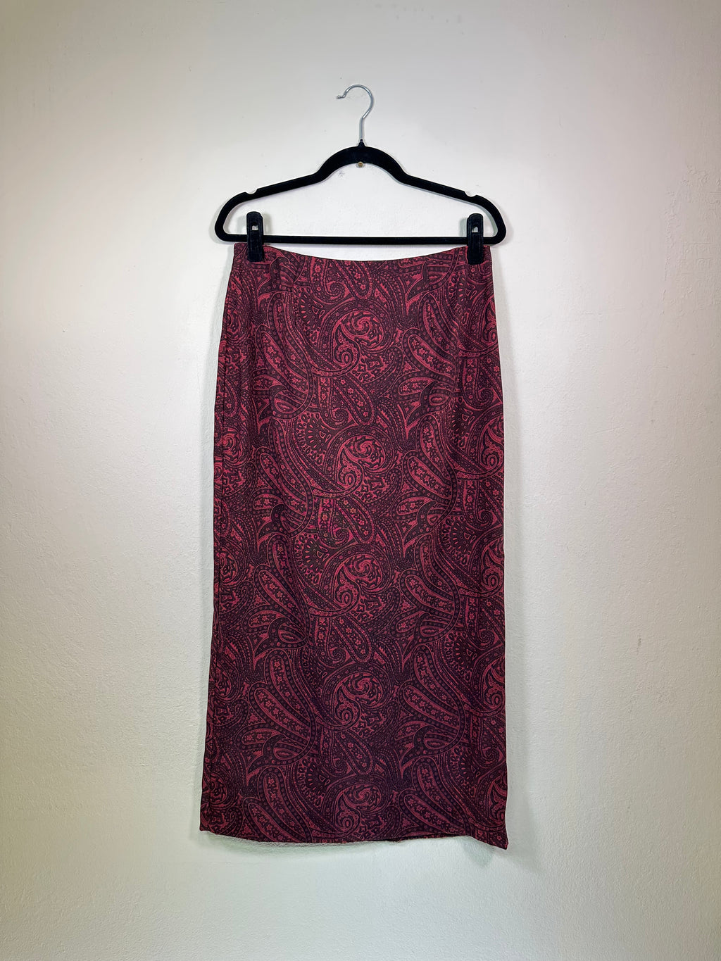 Geoffrey Beene Paisley Maxi Skirt