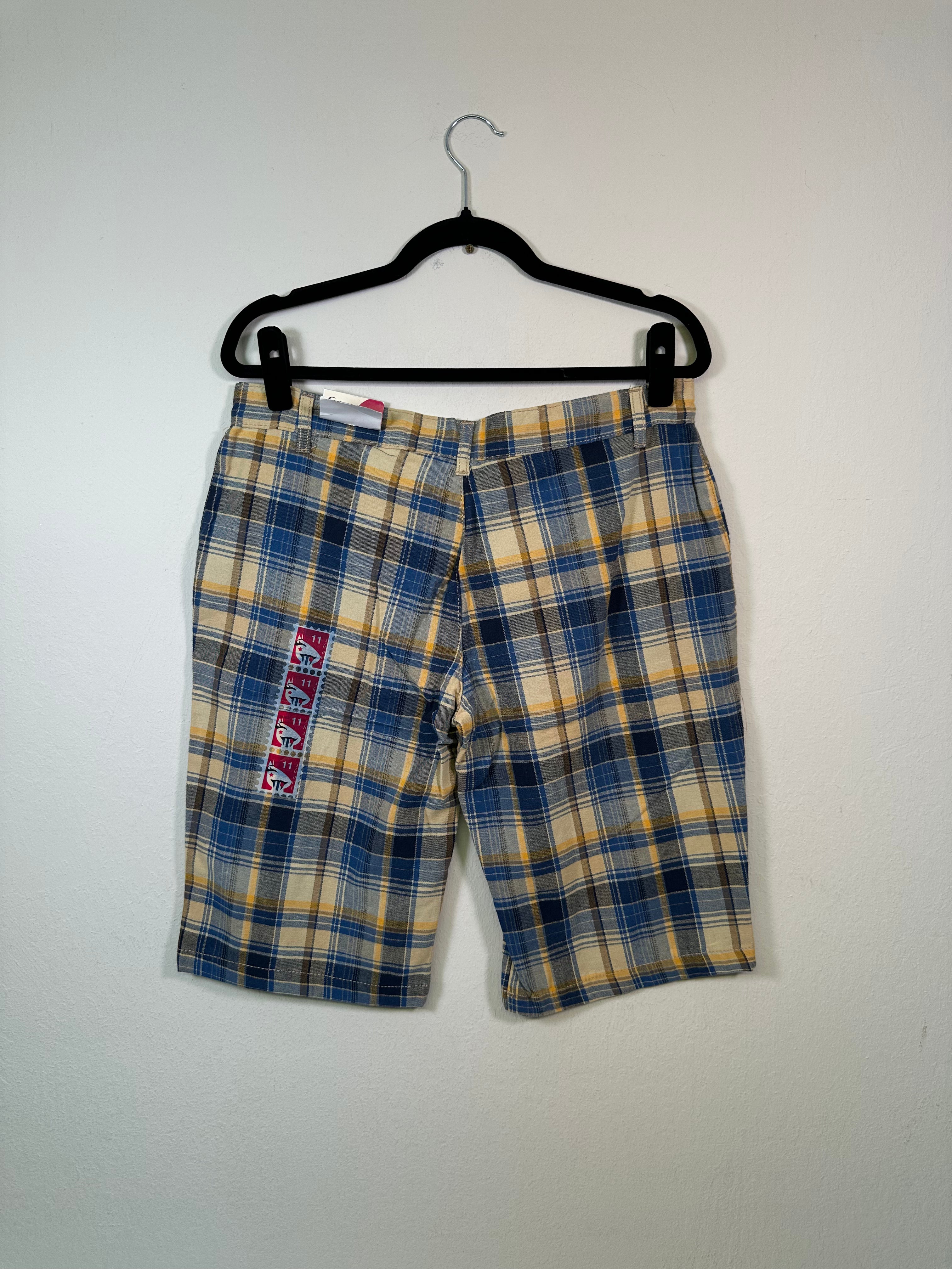 Y2K L.e.i. Plaid Baggy Shorts