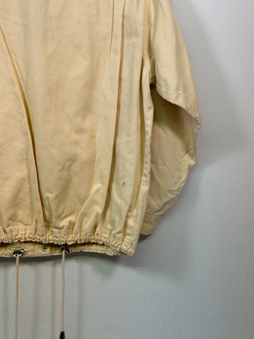 Mureli Western Studded Yellow Drawstring Shirt