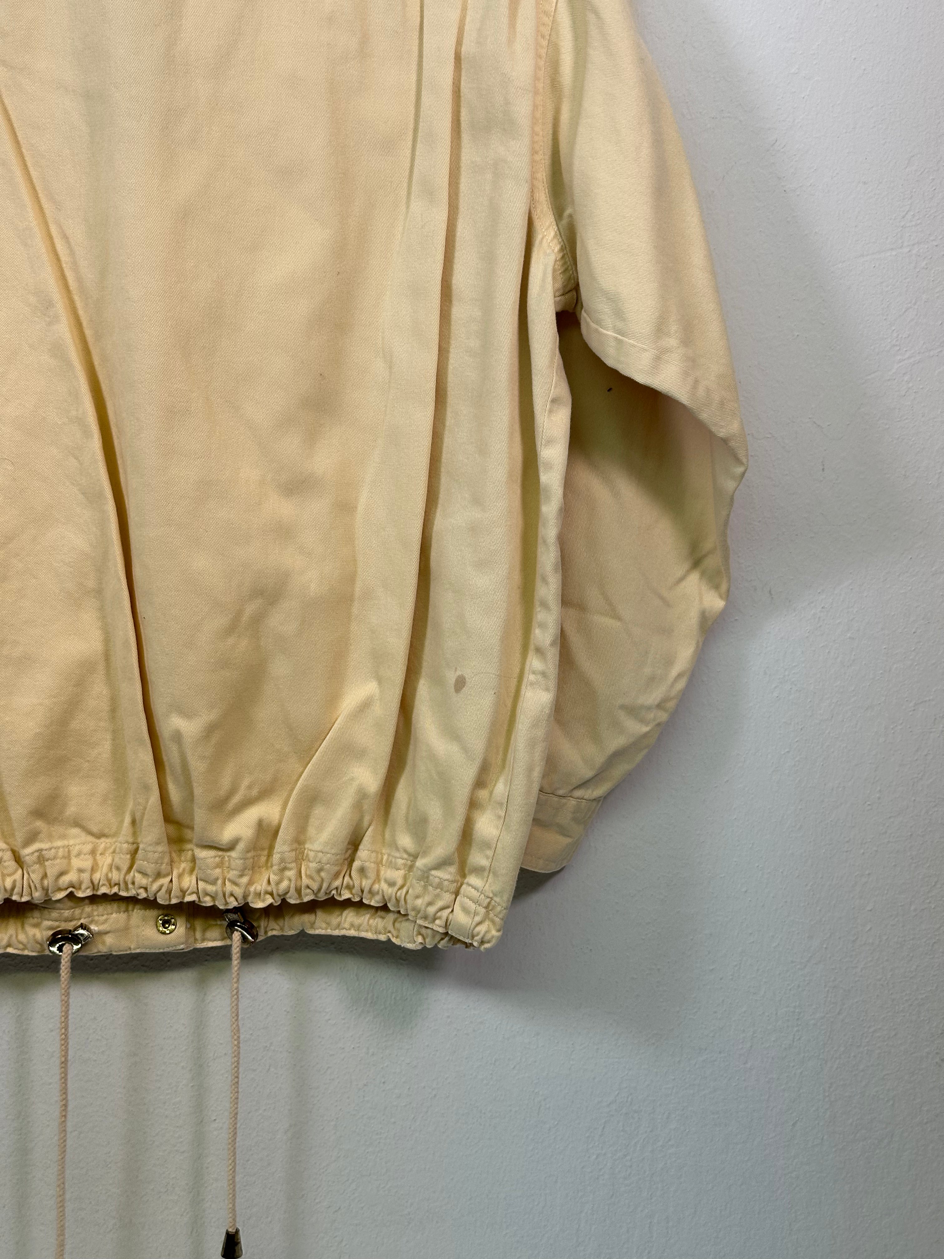 Mureli Western Studded Yellow Drawstring Shirt