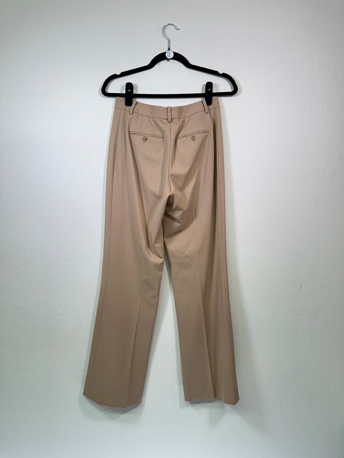 Y2K Black Label Ralph Lauren Tan Office Siren Trousers