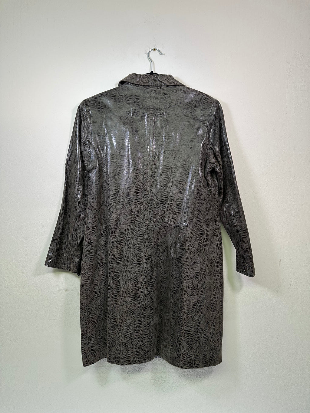 Adler Collection Reptile Leather Jacket