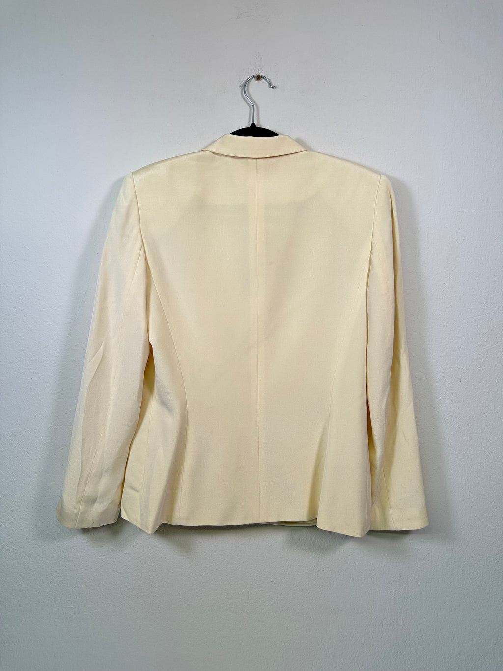 Dress Barn Butter Yellow Silk Jacket