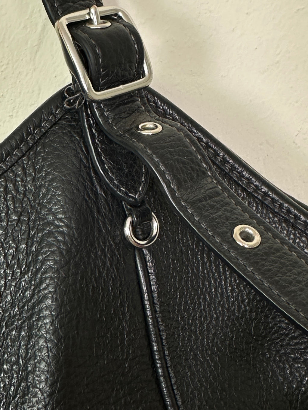 Coach Meadow Pebbled Leather Shoulder Bag