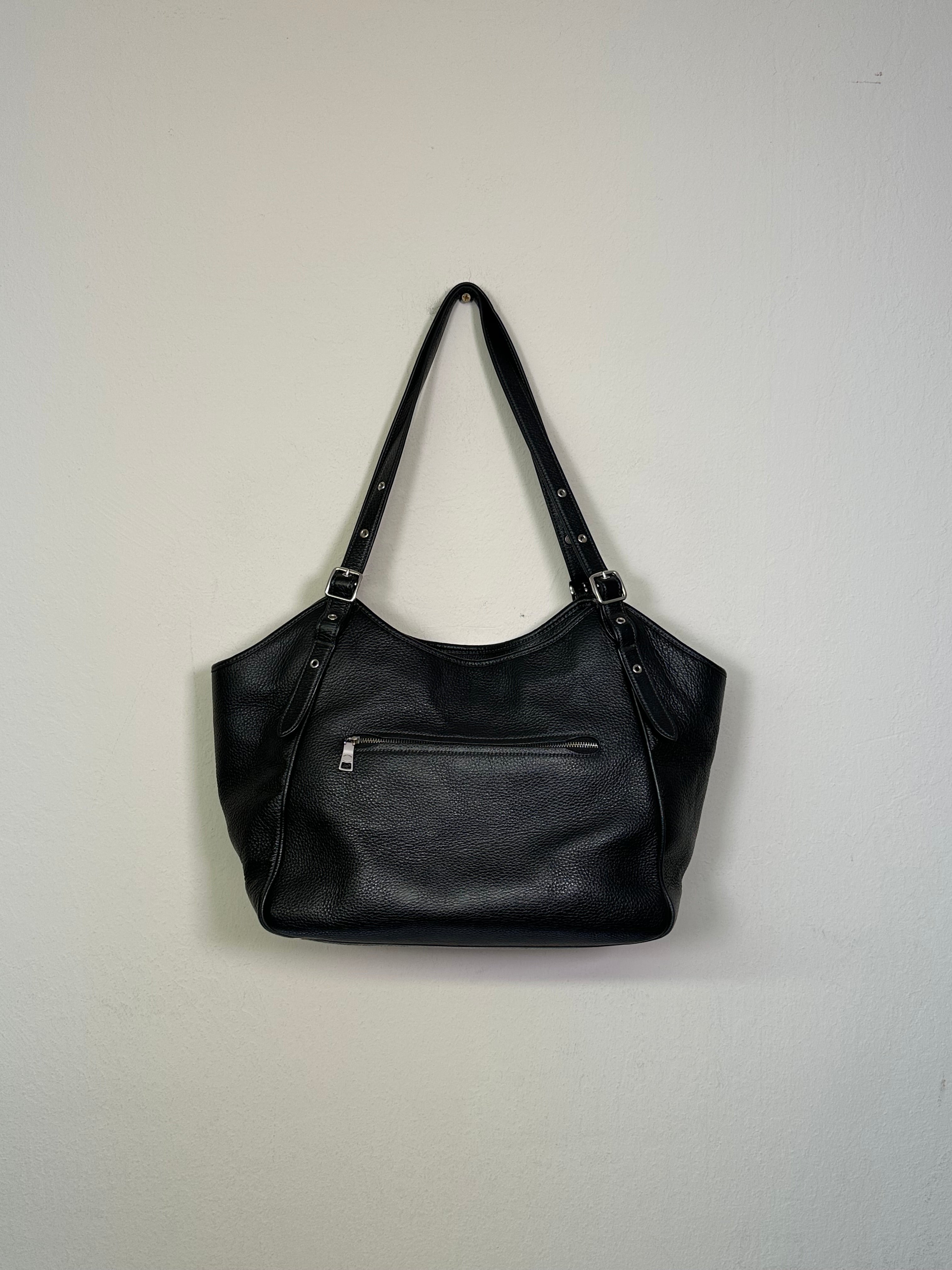 Coach Meadow Pebbled Leather Shoulder Bag