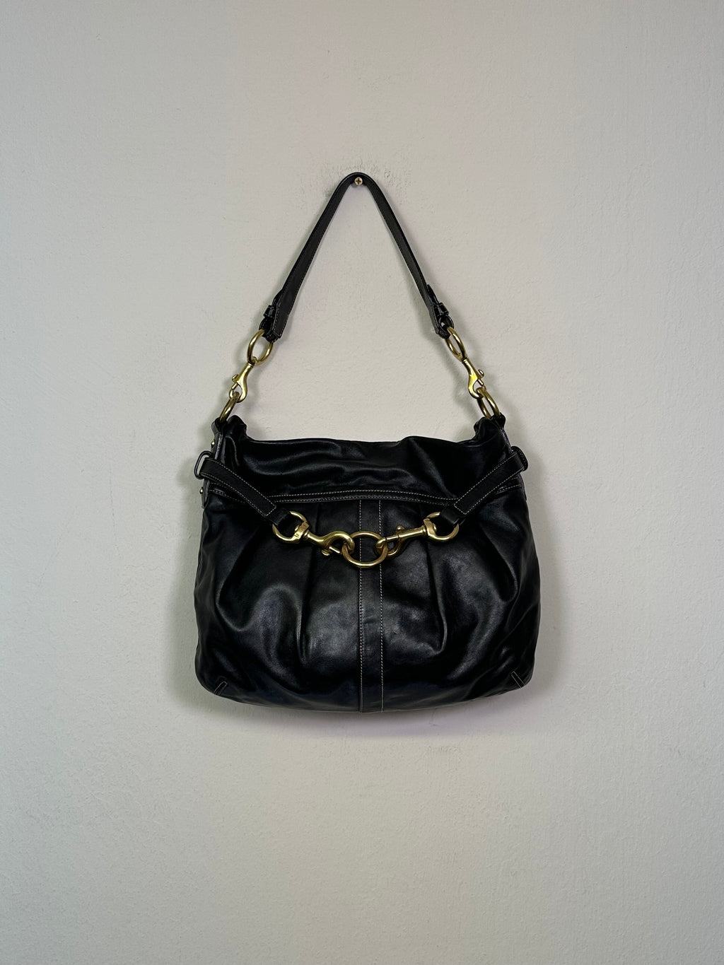 [authenticated] Coach Hampton Shoulder Bag