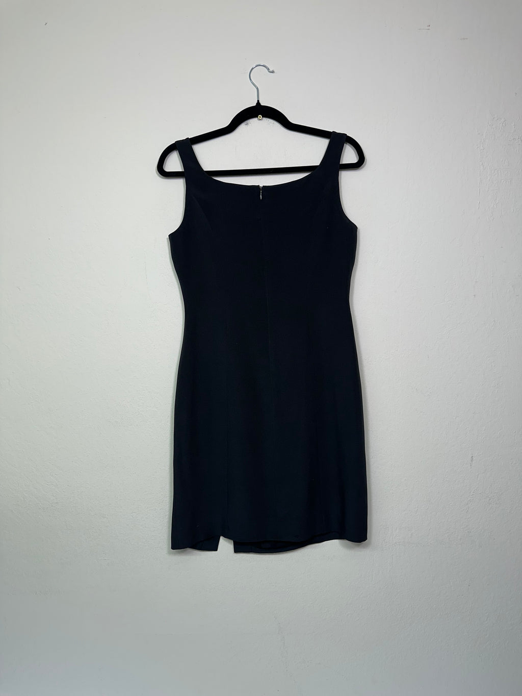 Hugo Buscati 100% Silk Classic Black Dress