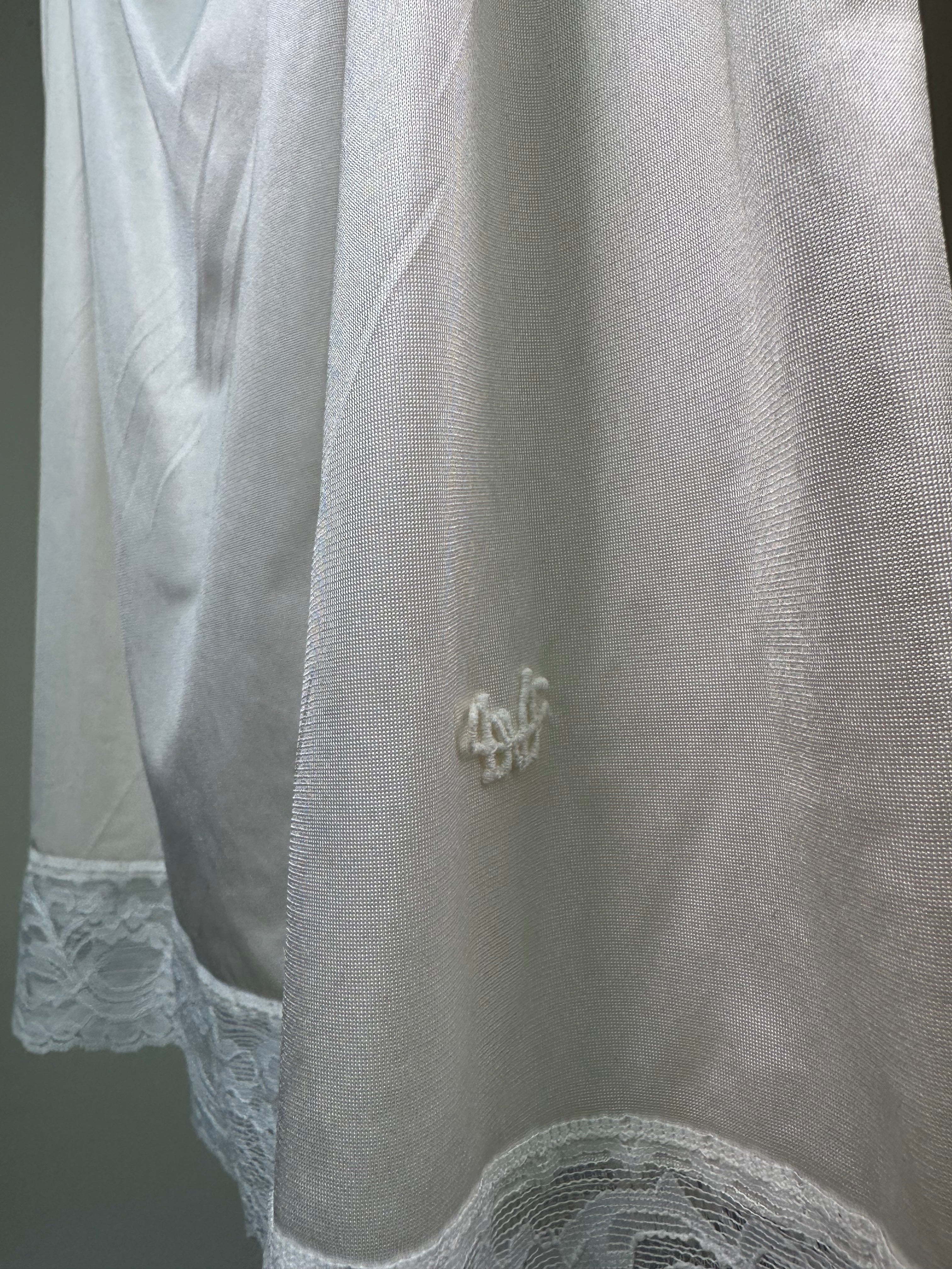 70s Diane von Furstenberg Vintage Ivory Slip