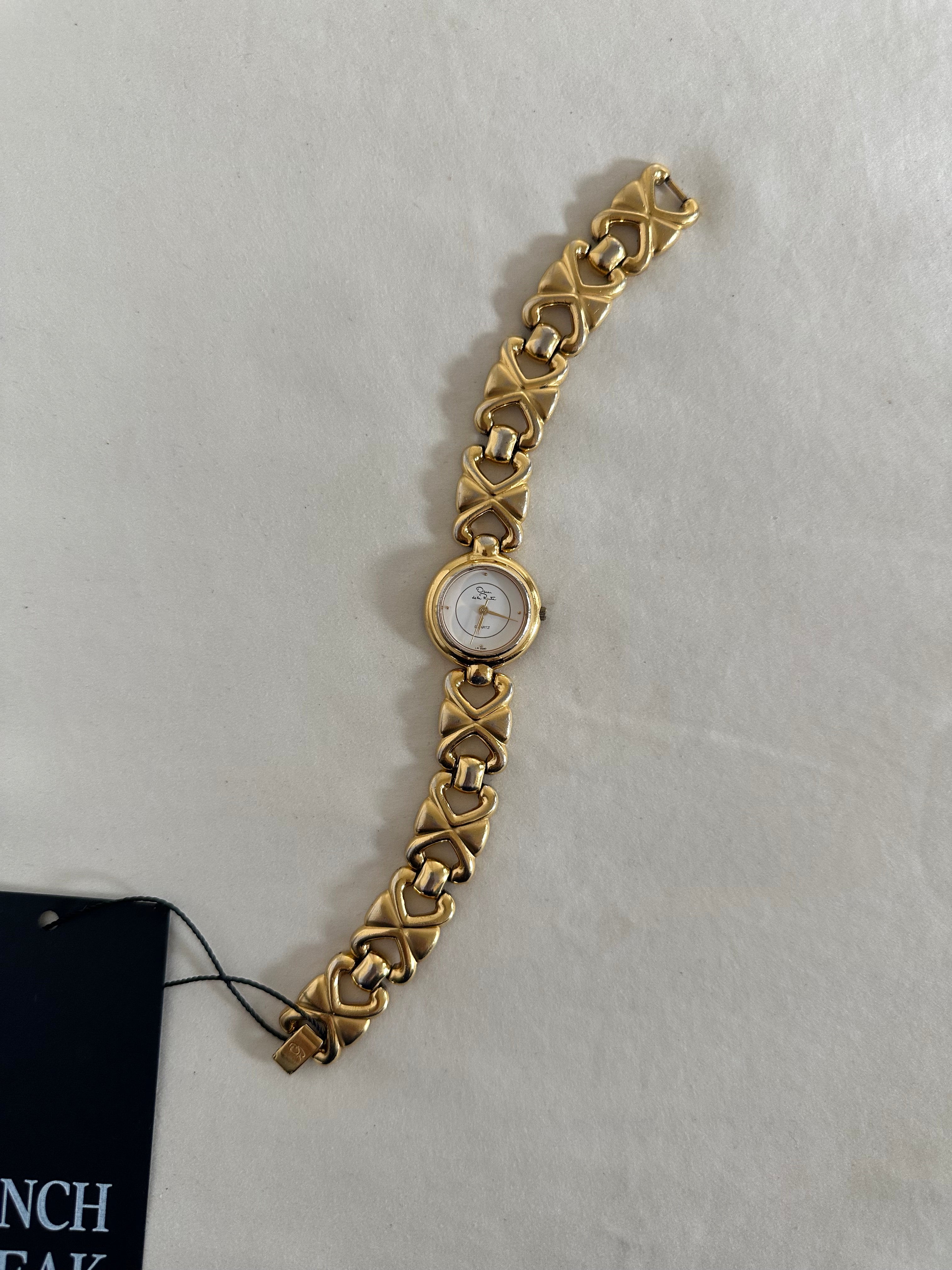 Oscar de la Renta Gold-Tone Watch