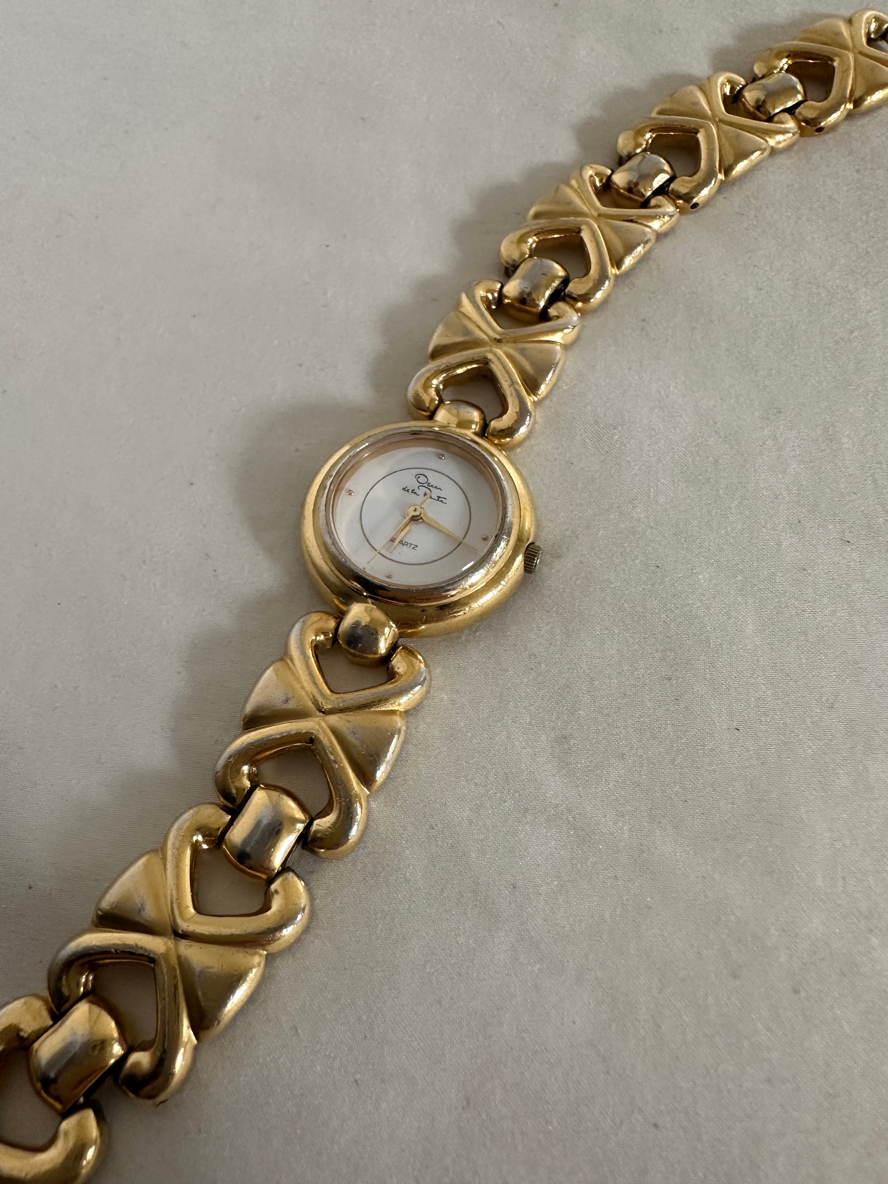 Oscar de la Renta Gold-Tone Watch