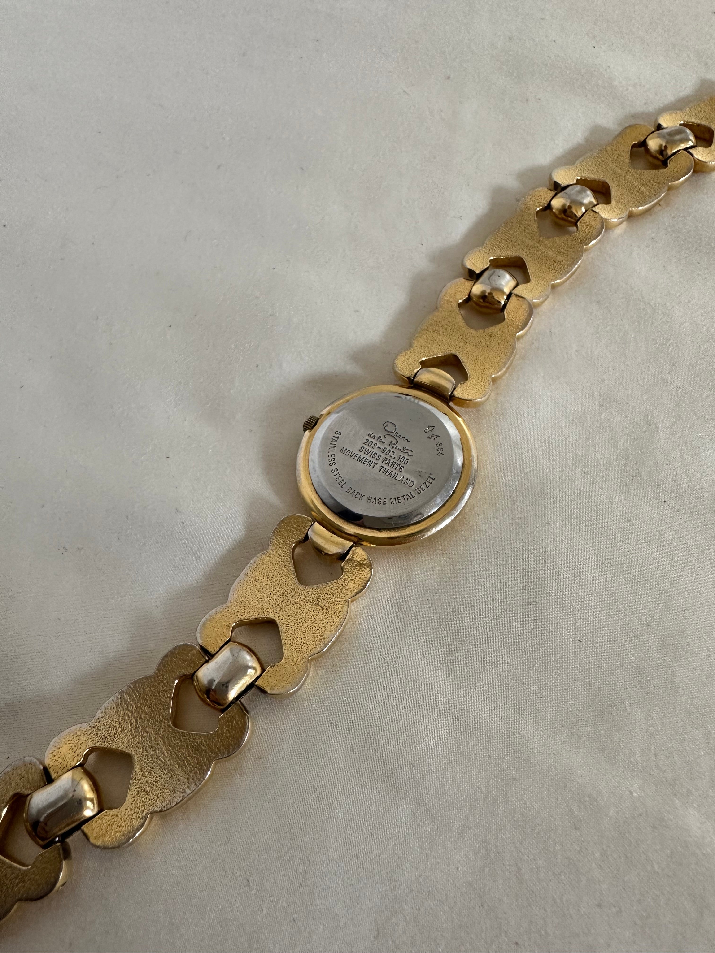 Oscar de la Renta Gold-Tone Watch