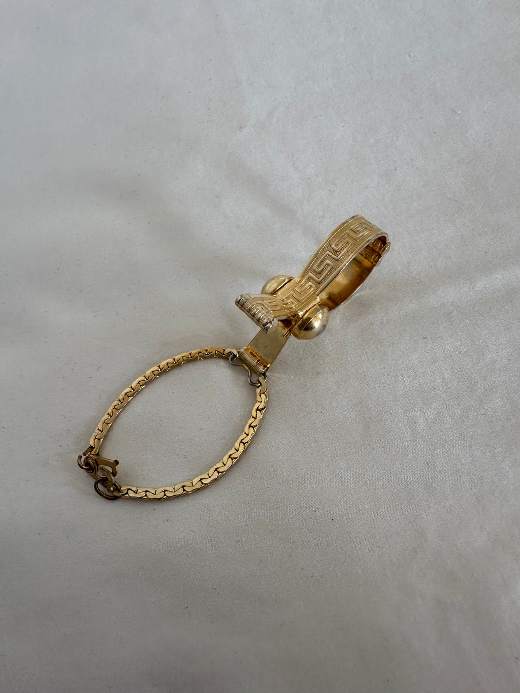 Vintage Gold-Tone Glove Clip