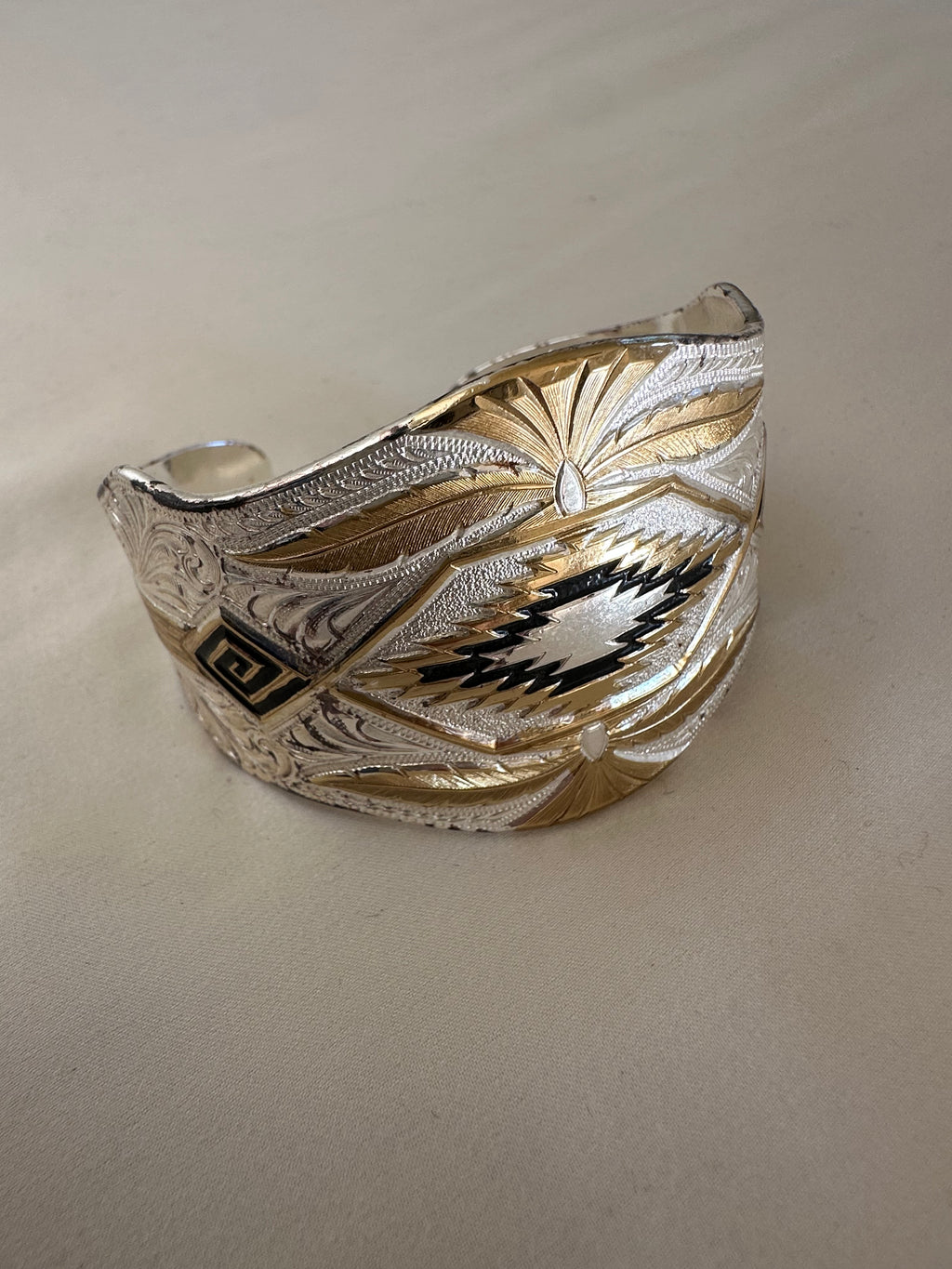 Engraved Cuff Bracelet Cuff