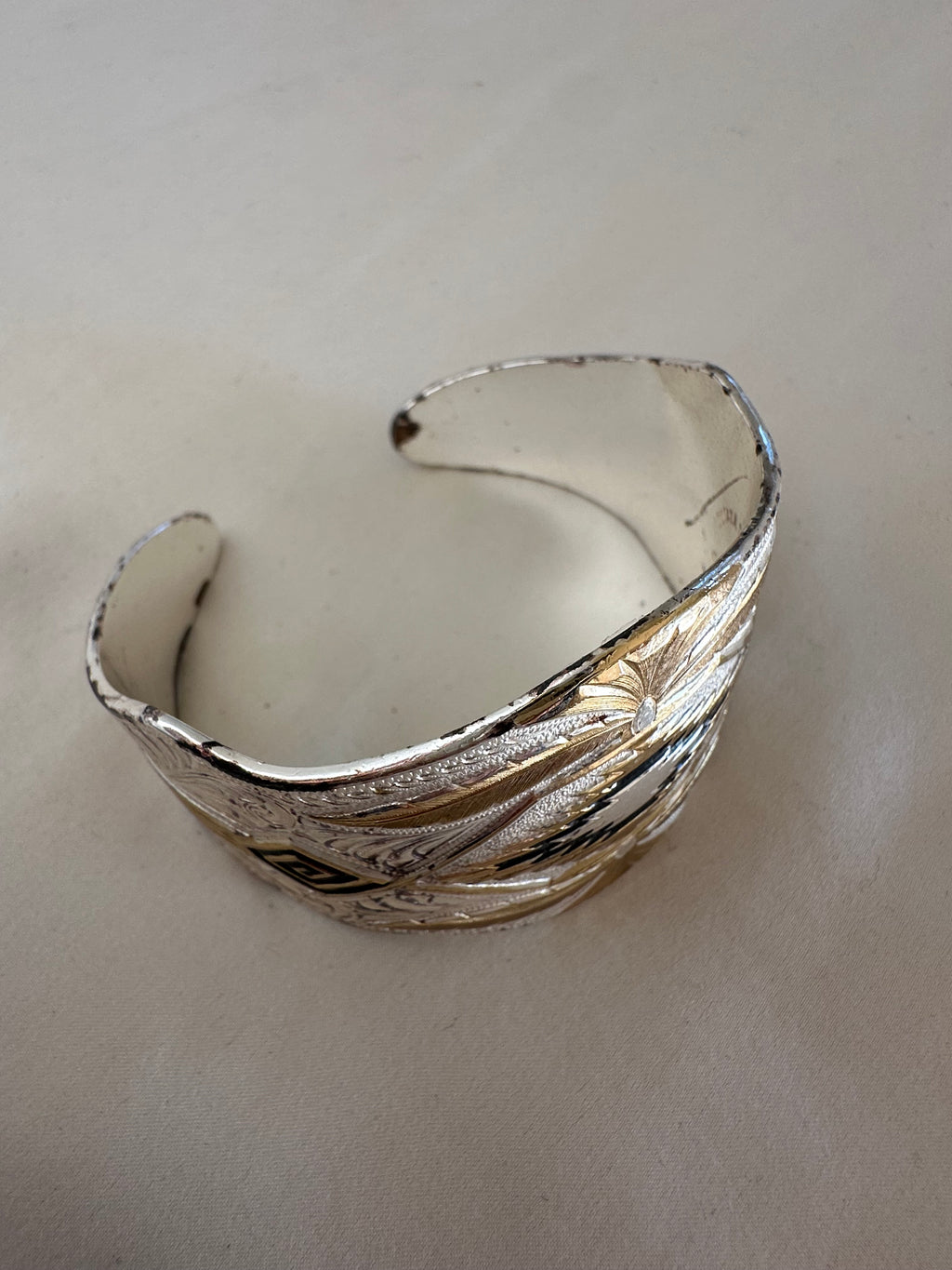 Engraved Cuff Bracelet Cuff