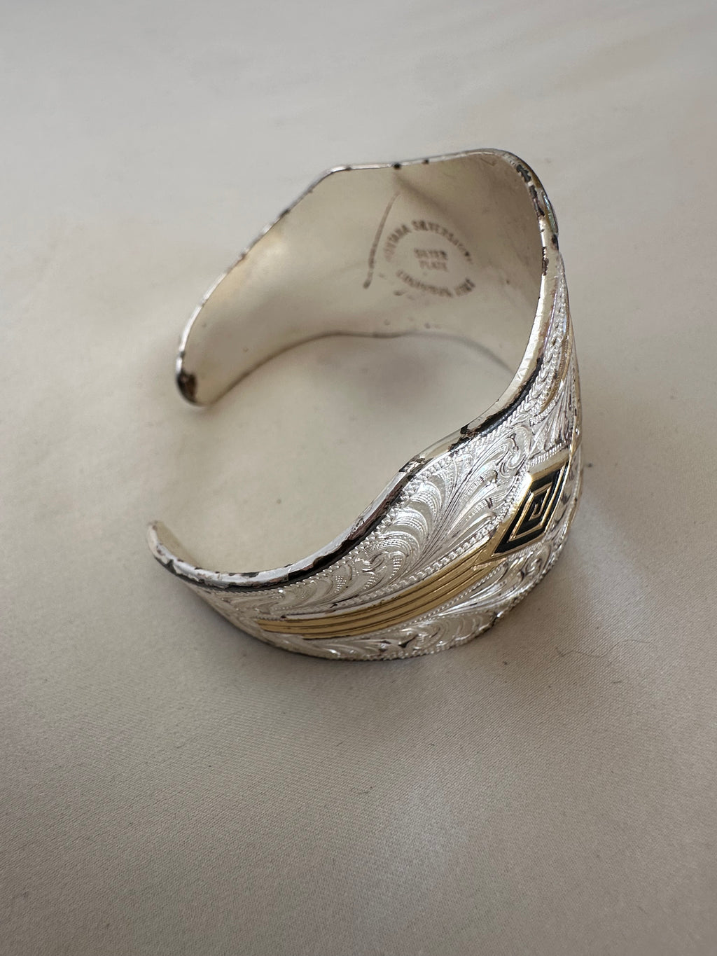 Engraved Cuff Bracelet Cuff