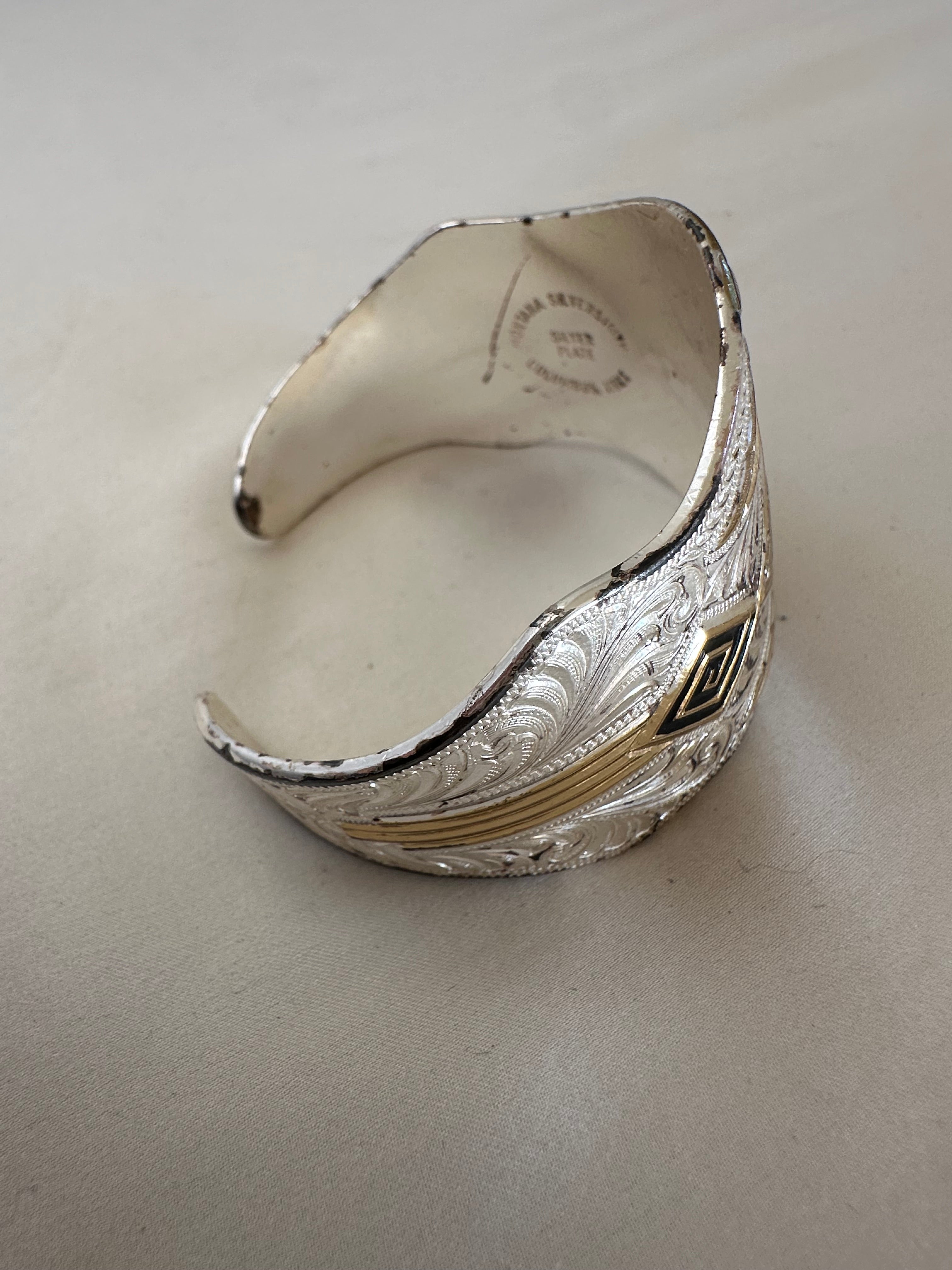 Engraved Cuff Bracelet Cuff