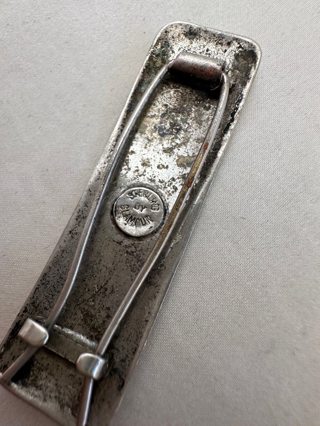 Sterling Silver Scarf Clip