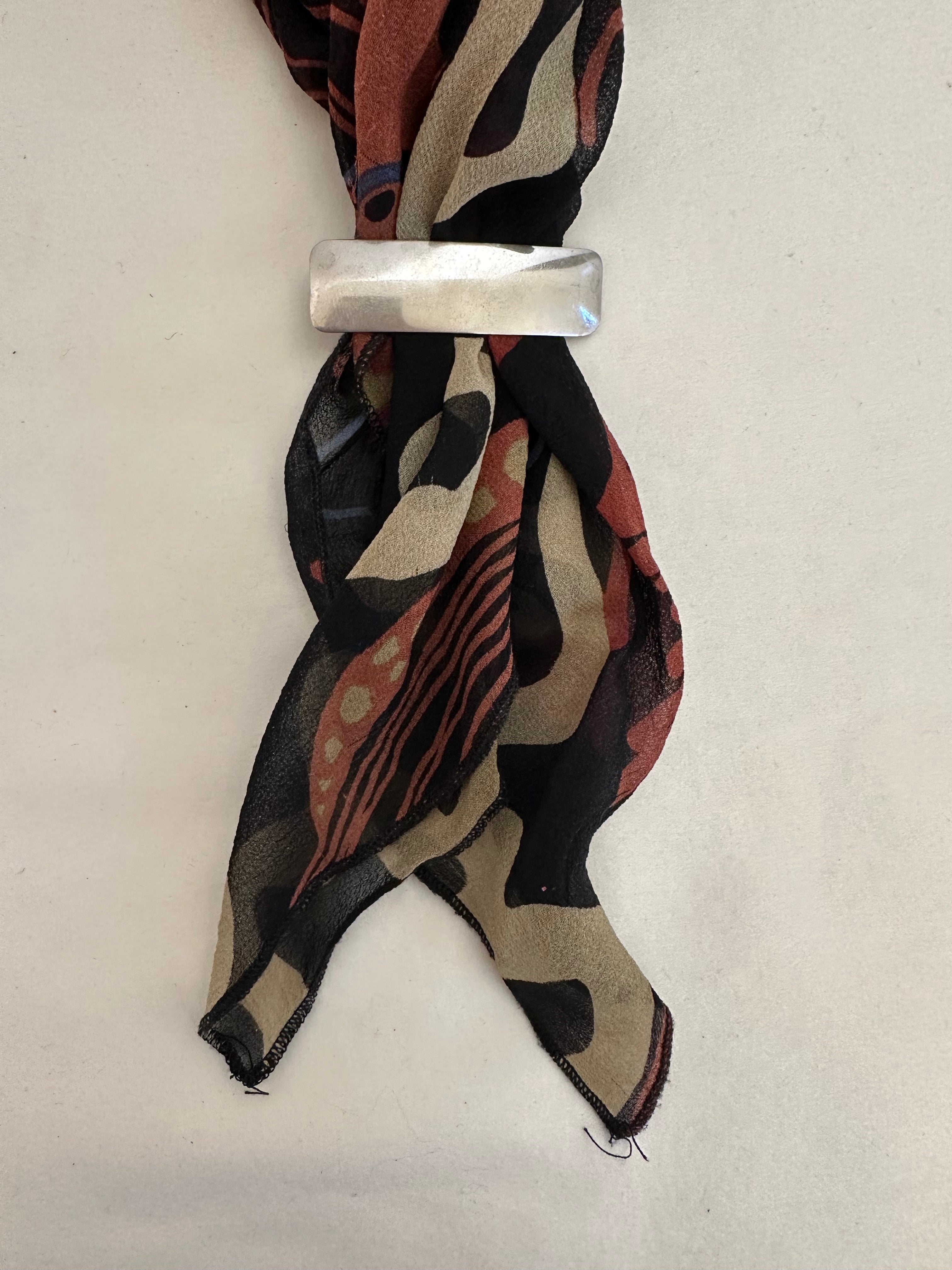 Sterling Silver Scarf Clip