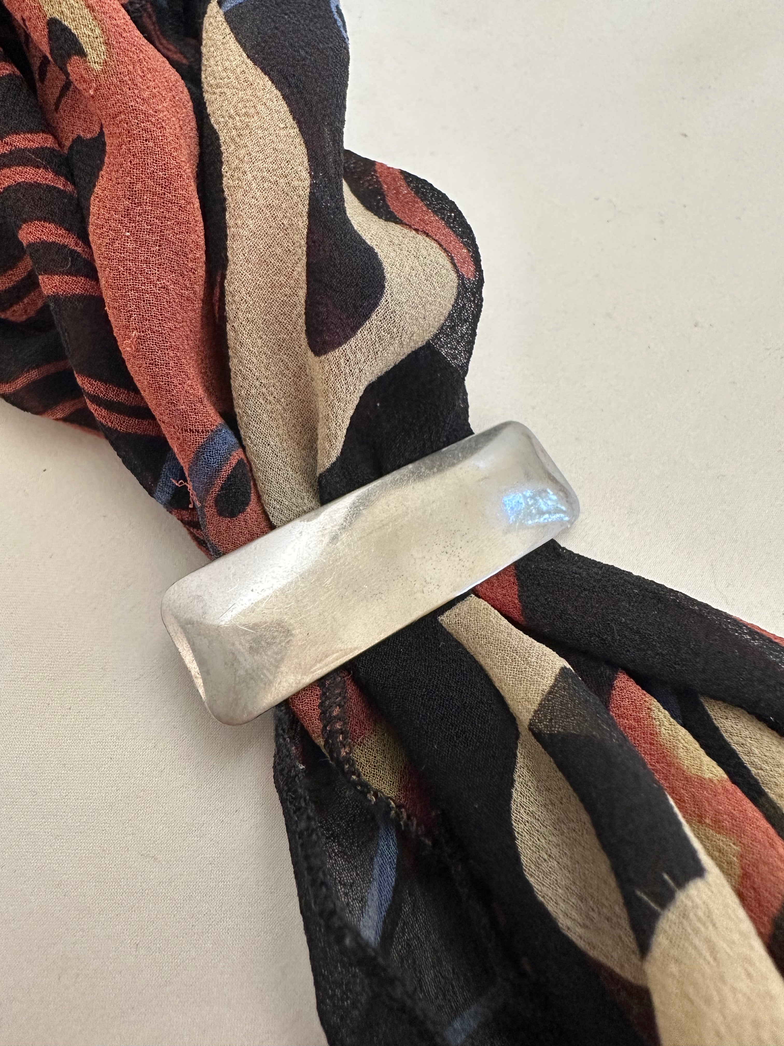 Sterling Silver Scarf Clip