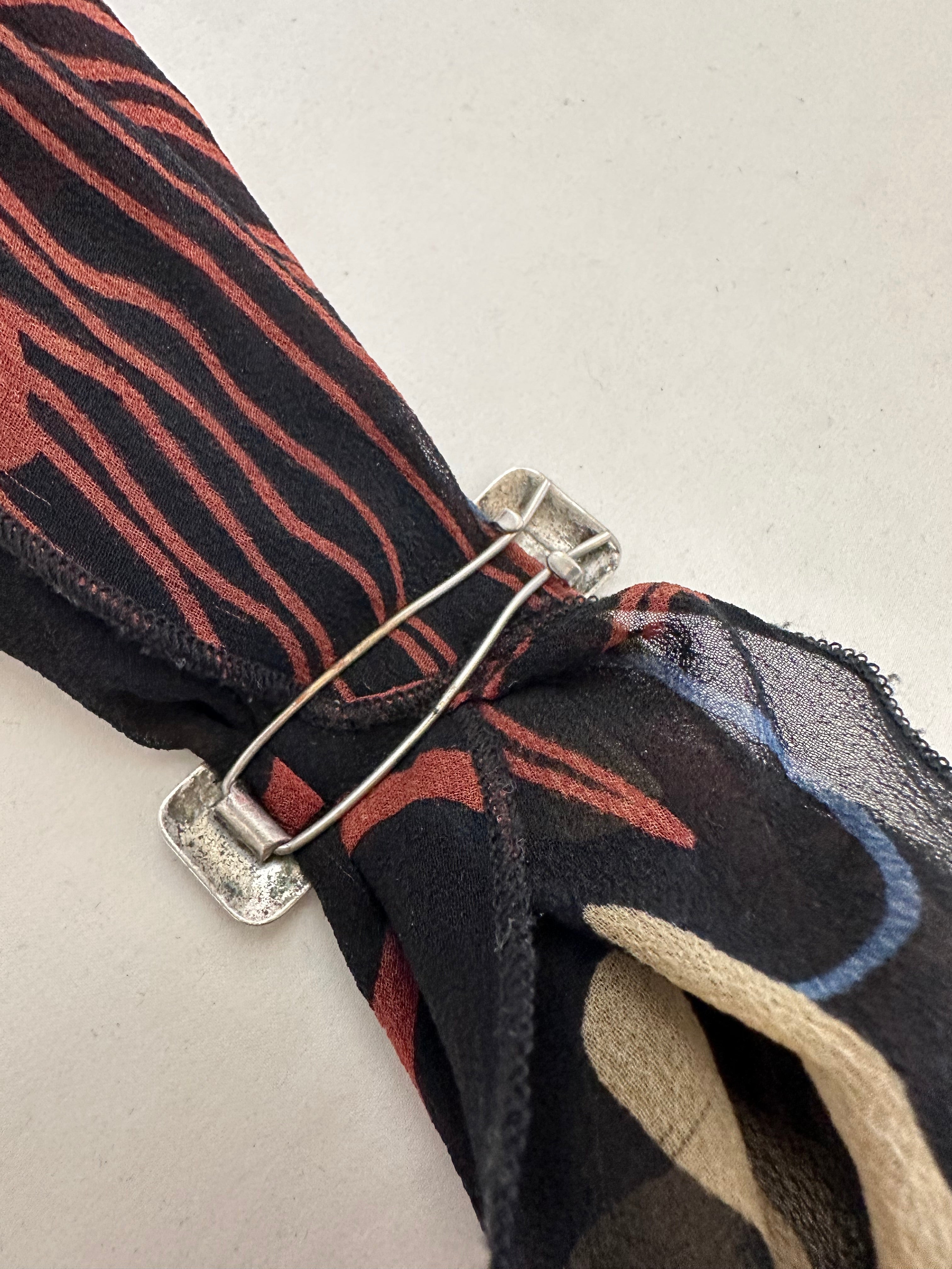 Sterling Silver Scarf Clip