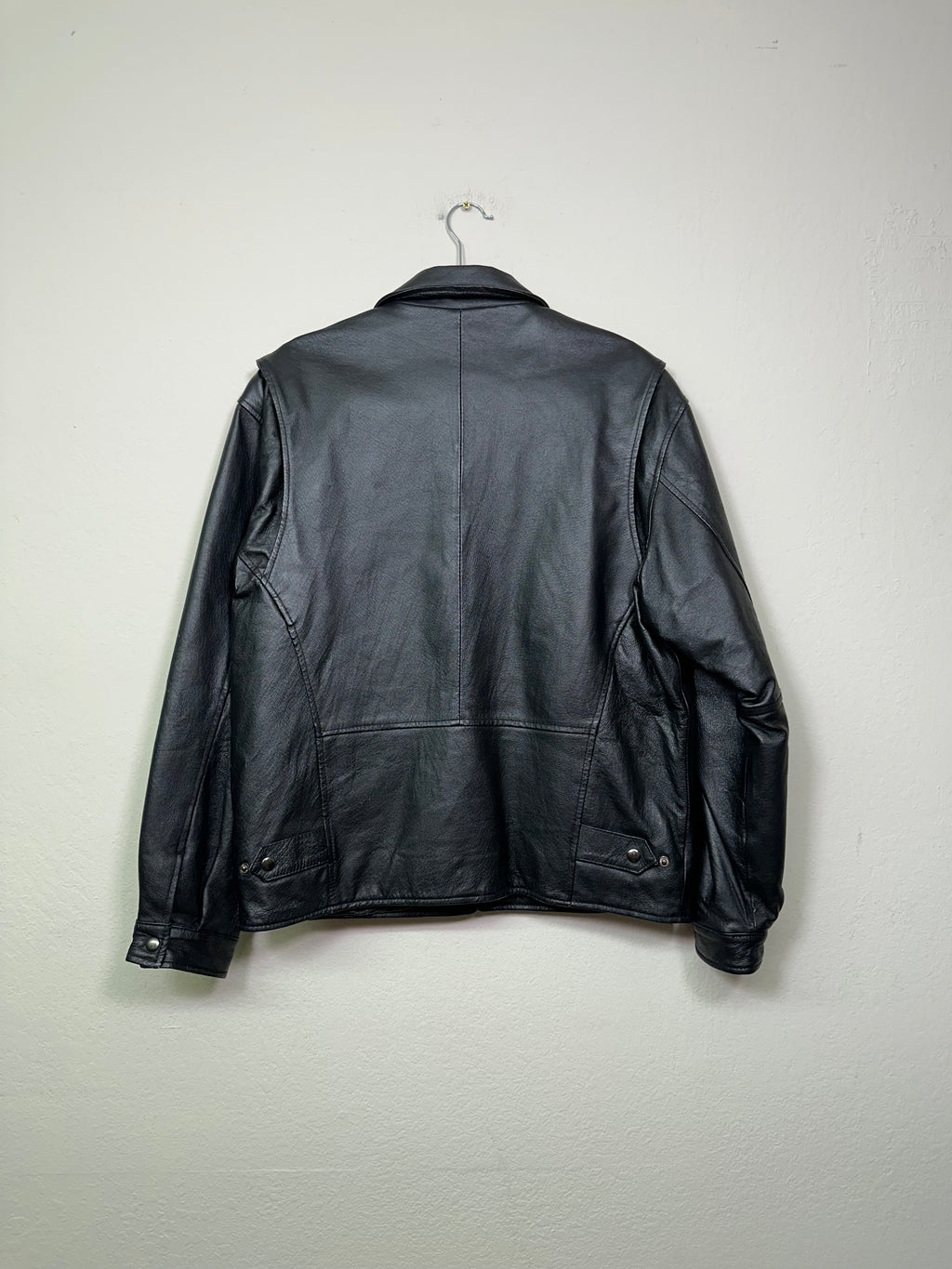 Boxy Leather Jacket
