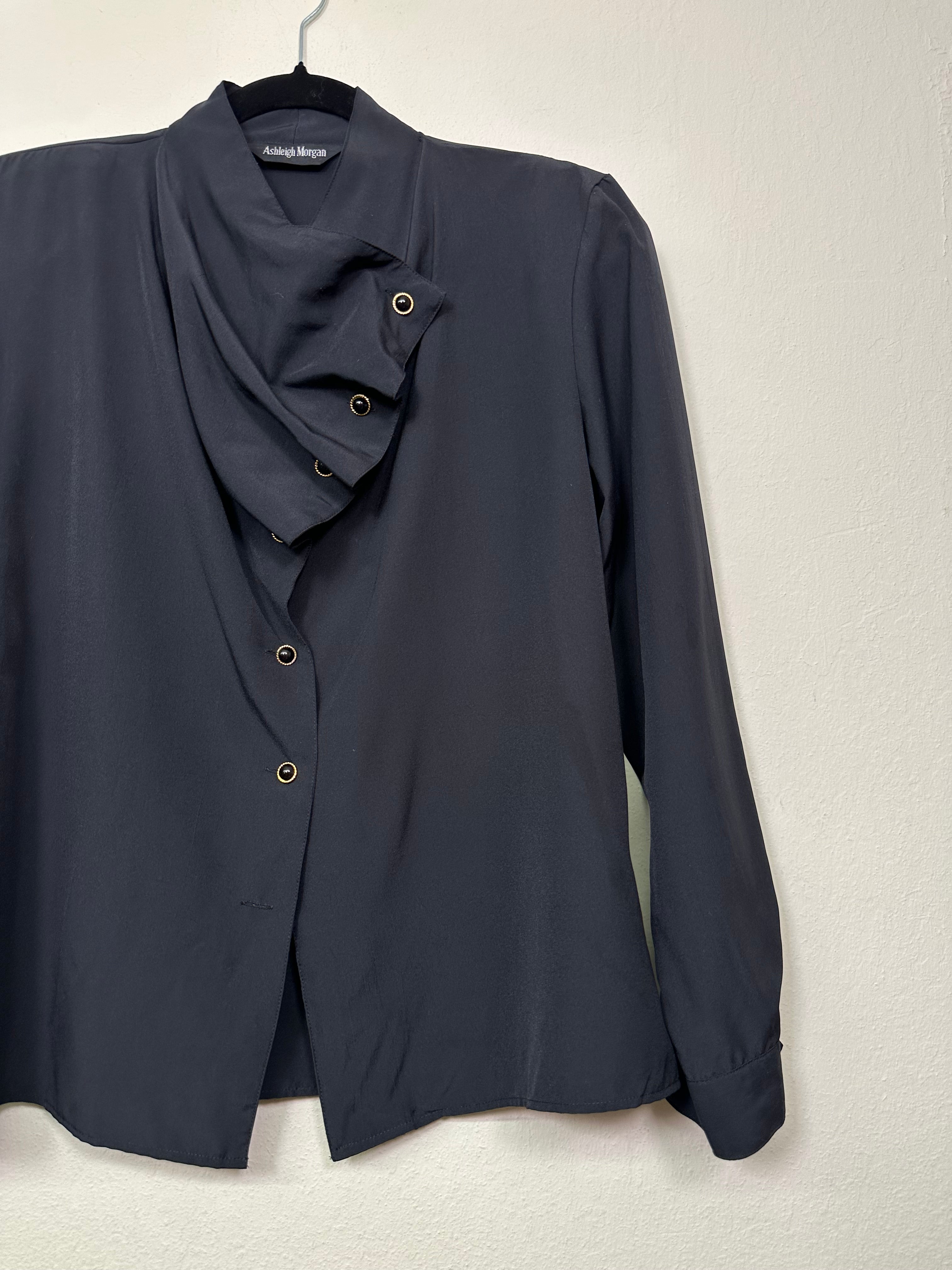 Ruffle Collar Blouse