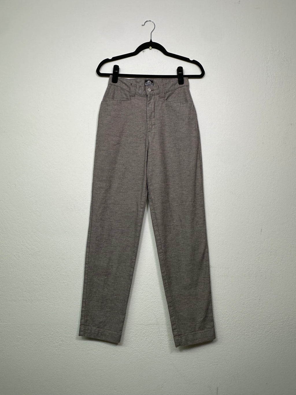 90s Cotton Textured Trouser