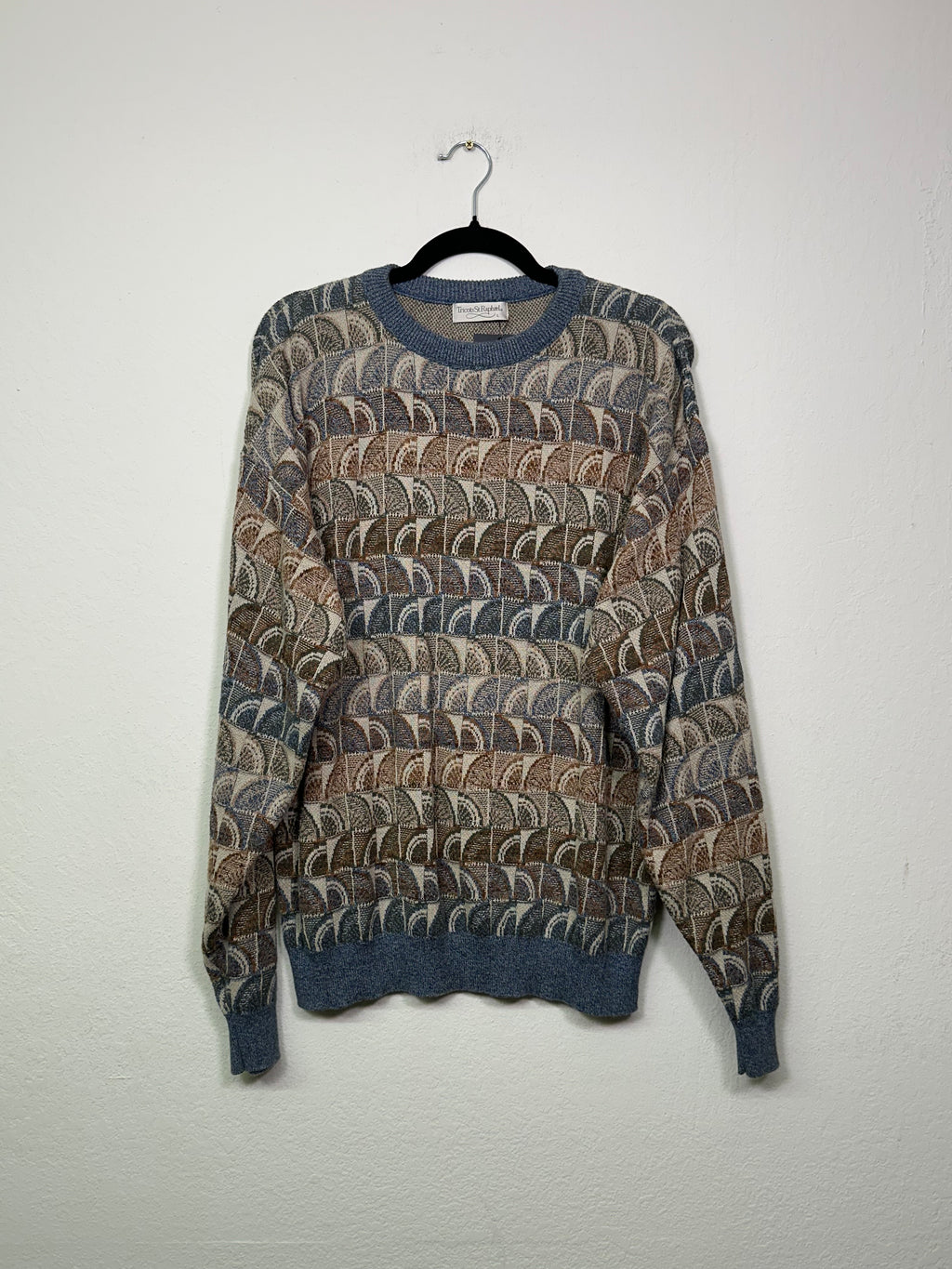 Patterned Knit Sweater