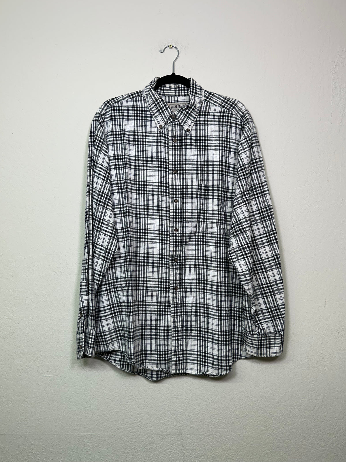 Vintage Plaid Flannel Shirt