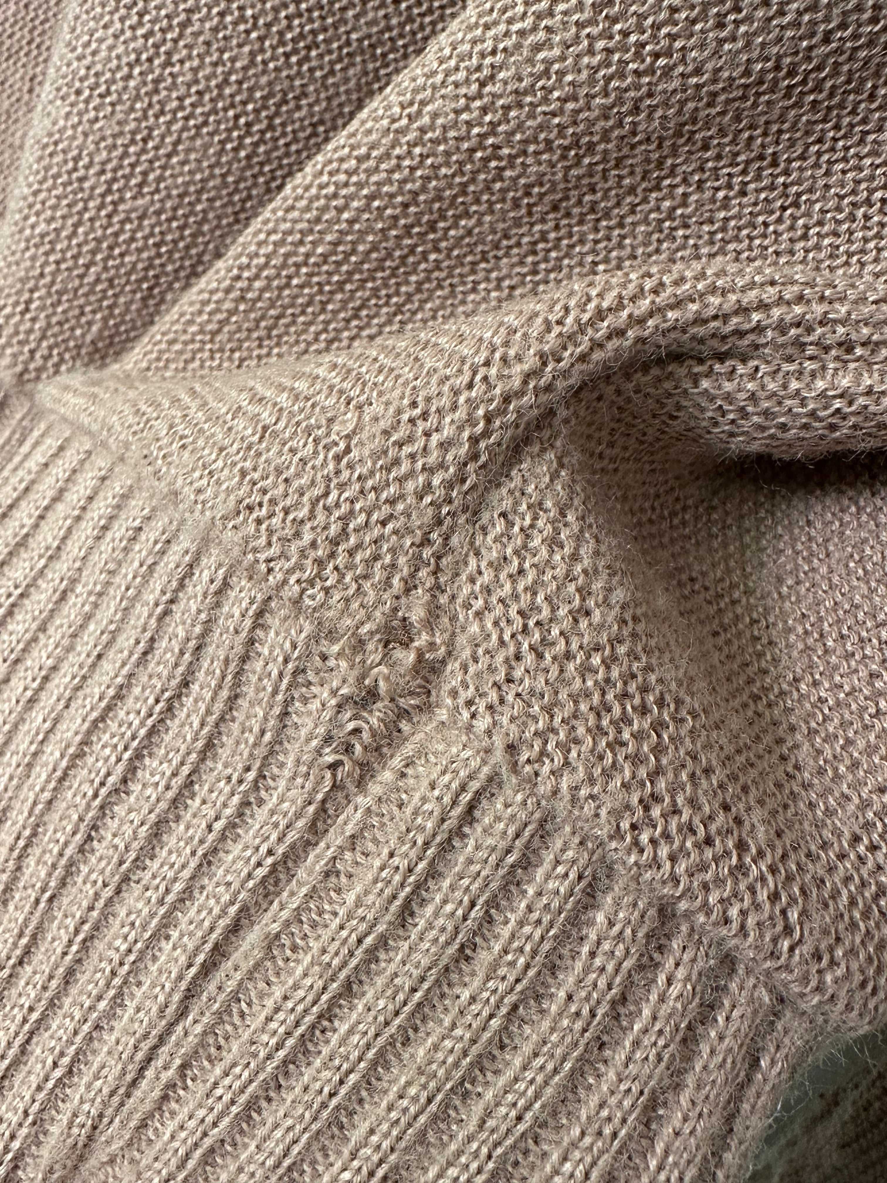 70s Lacoste V-Neck Knit Sweater