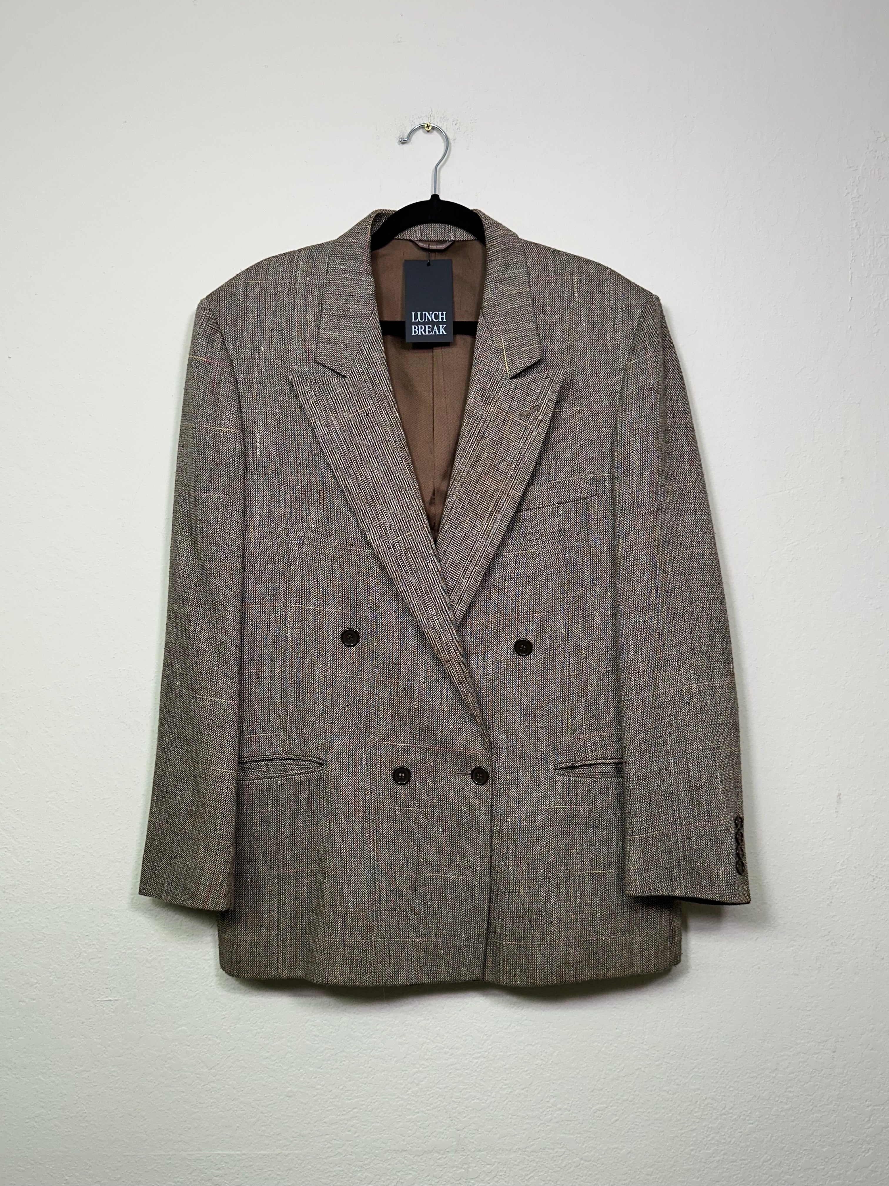 Machiarelli Double-Breasted Blazer