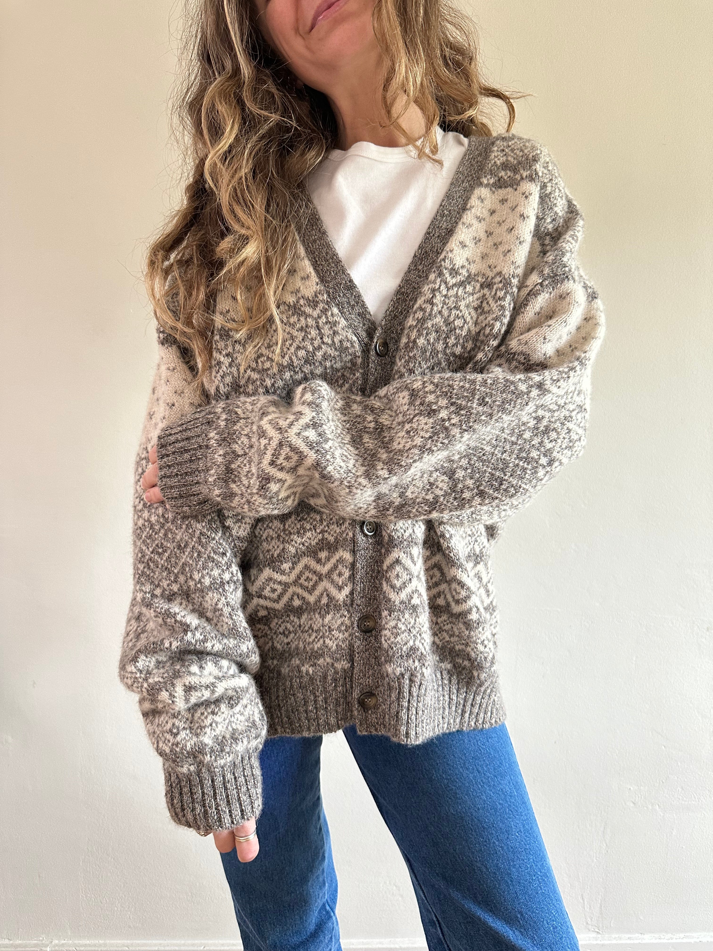 Shetland Wool Cardigan