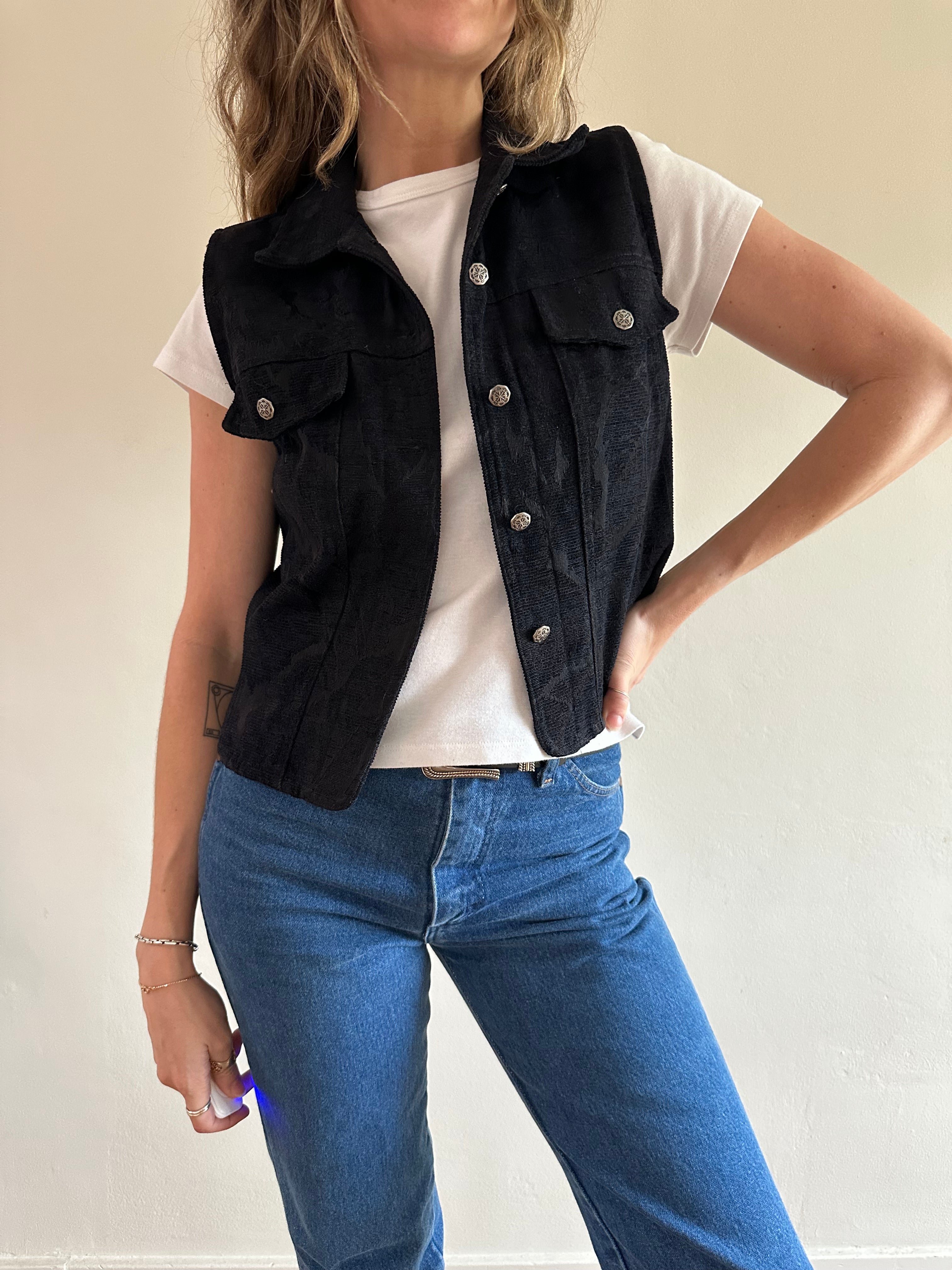 Brocade Western Vest